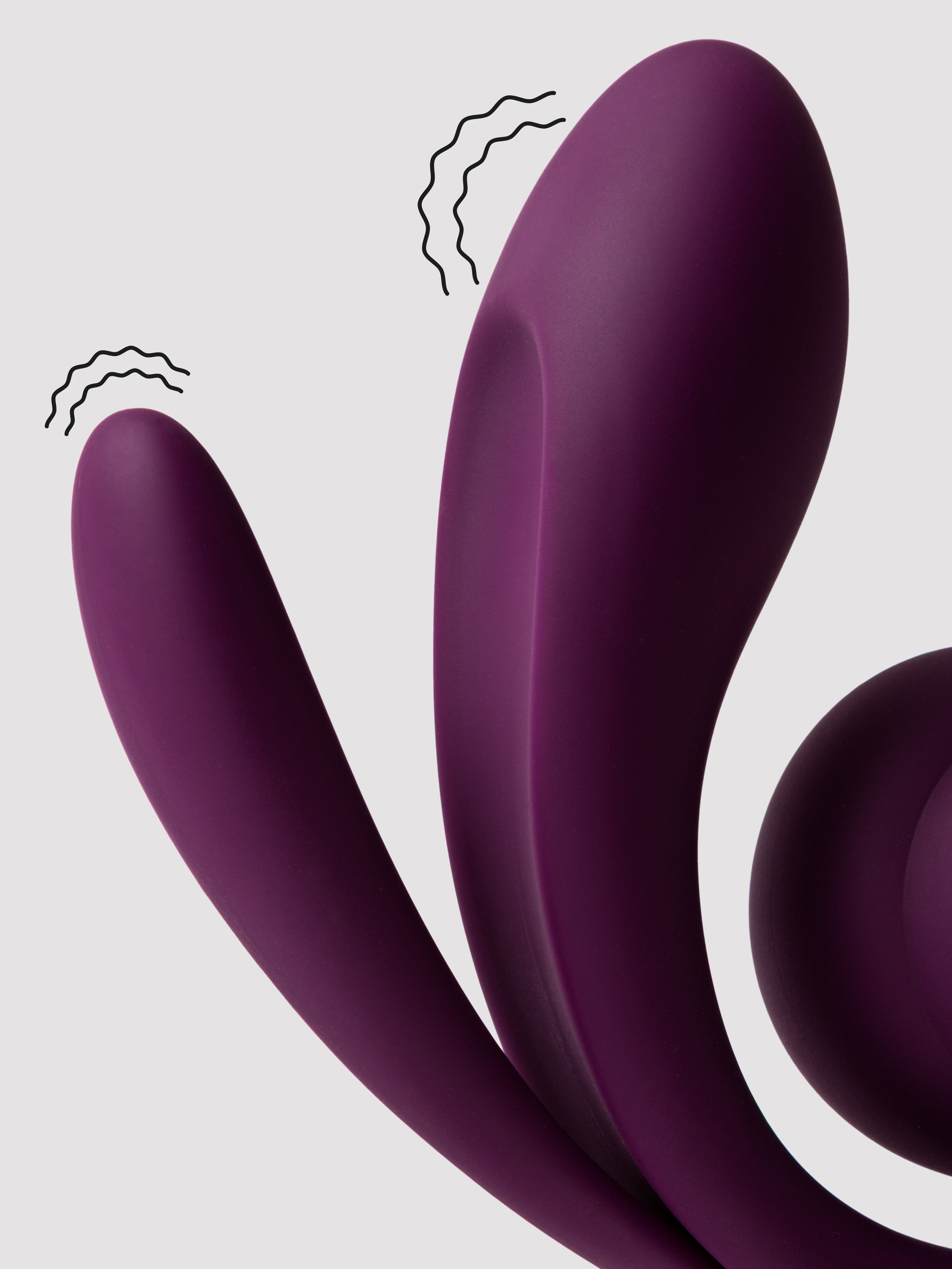 Snail Vibe Gizi Pro Triple G-Spot Stimulator, Purple, hi-res
