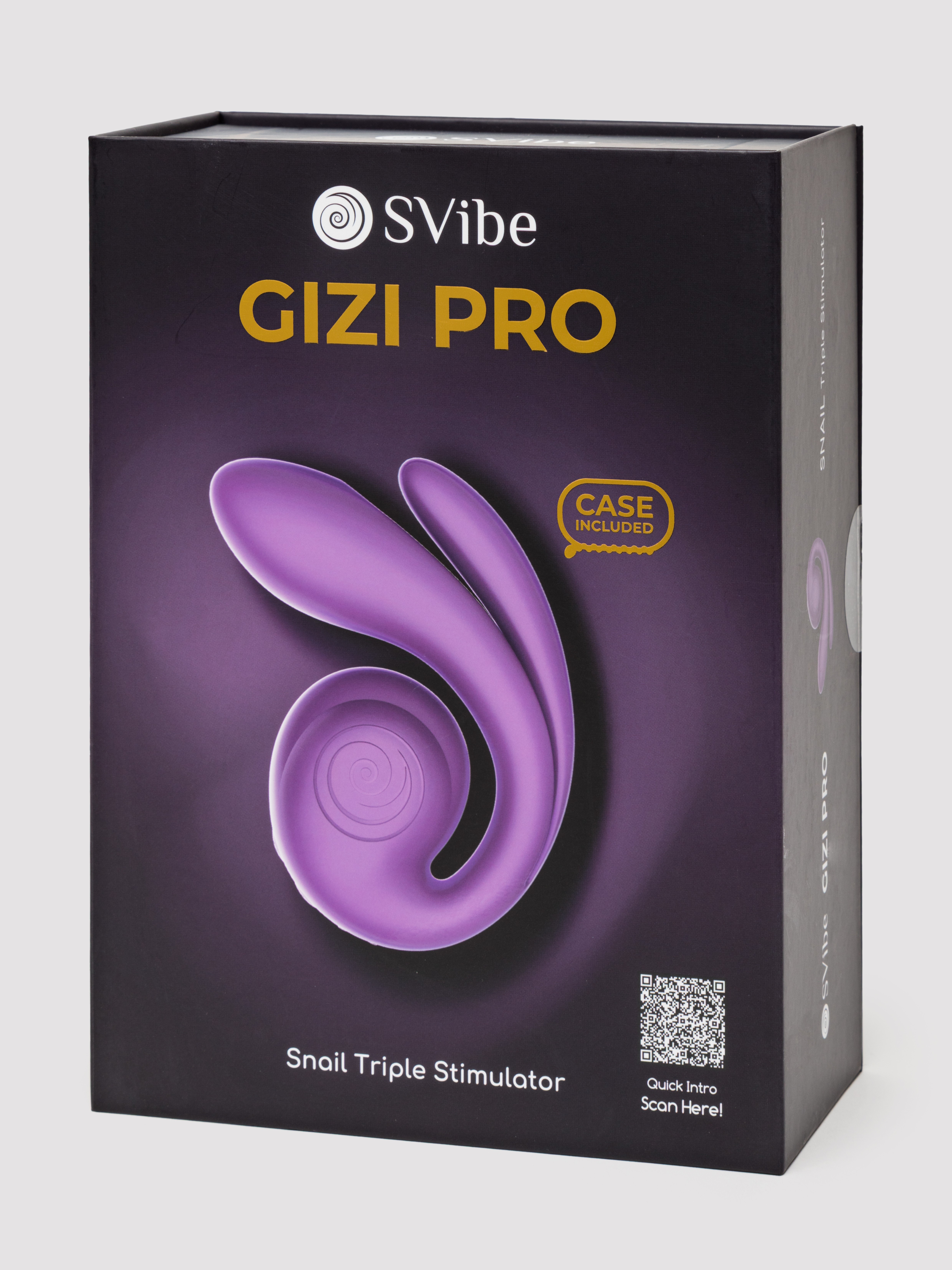 Snail Vibe Gizi Pro Triple G-Spot Stimulator, Purple, hi-res