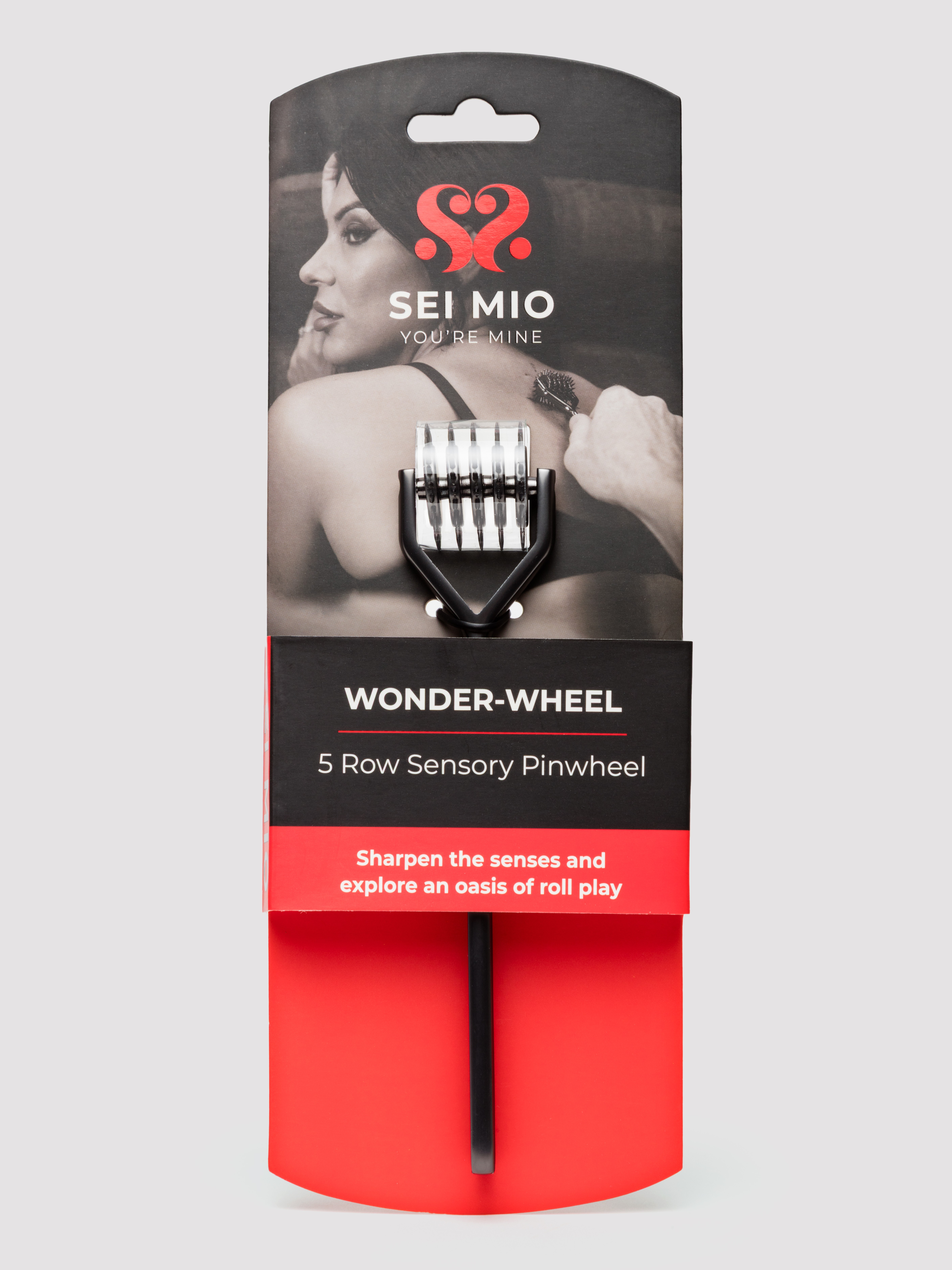 SEI MIO Wonder Wheel 5 Row Sensory Pinwheel, Black, hi-res