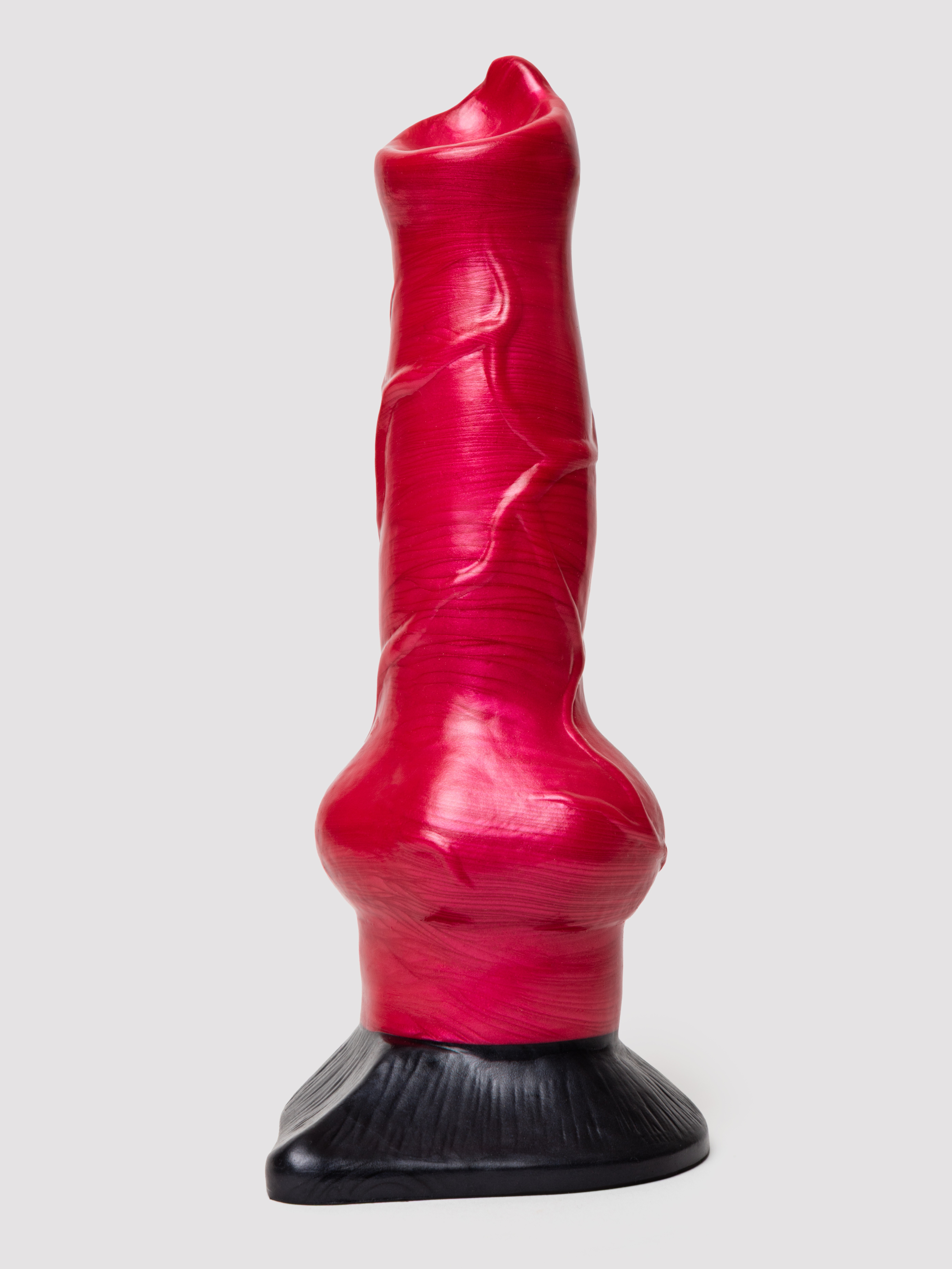 Creature Cocks Hell Hound Canine Penis Silicone Dildo, Red, hi-res