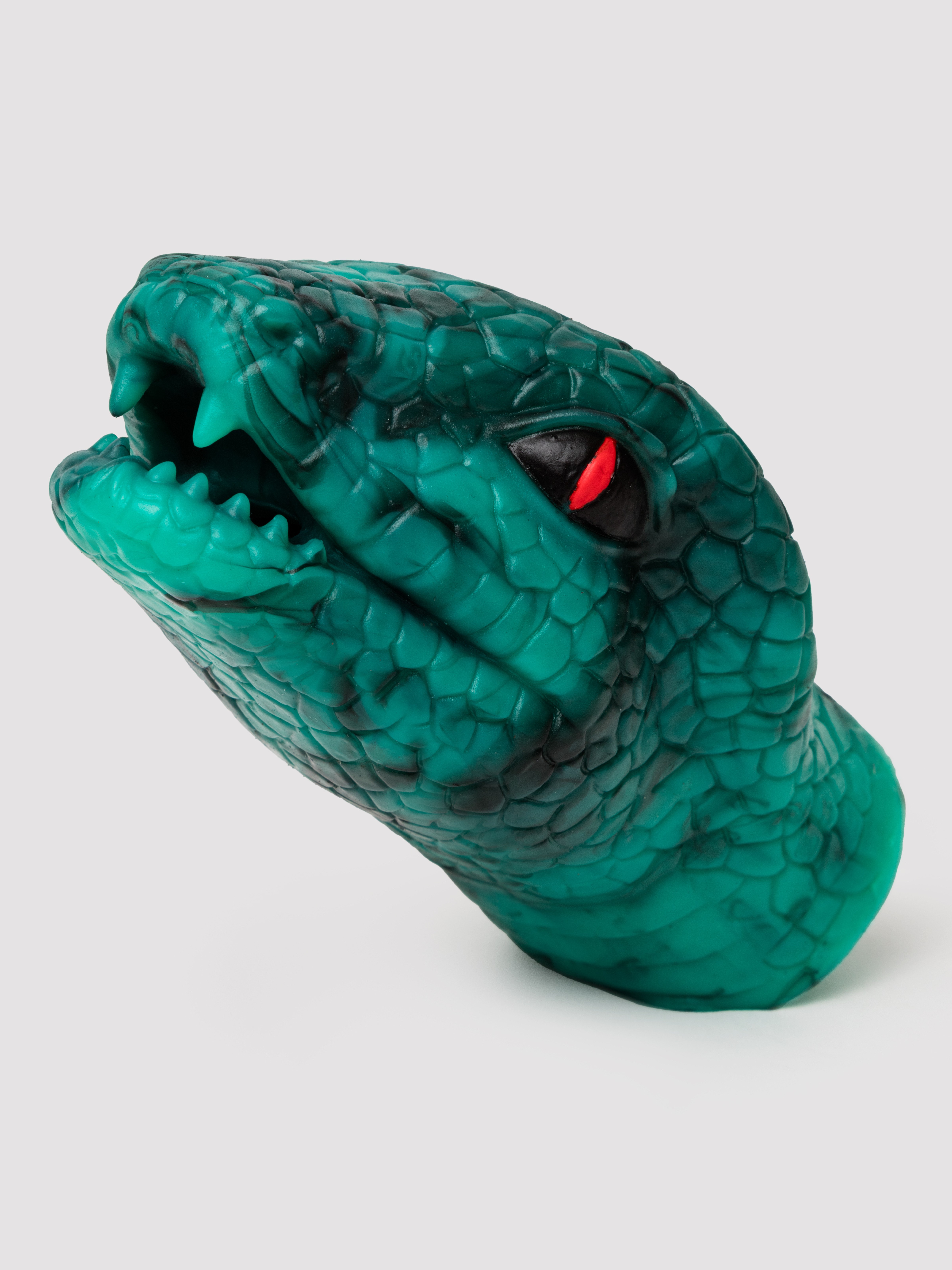 Creature Cocks Serpentine Green Stroker Silicone Masturbator, Green, hi-res