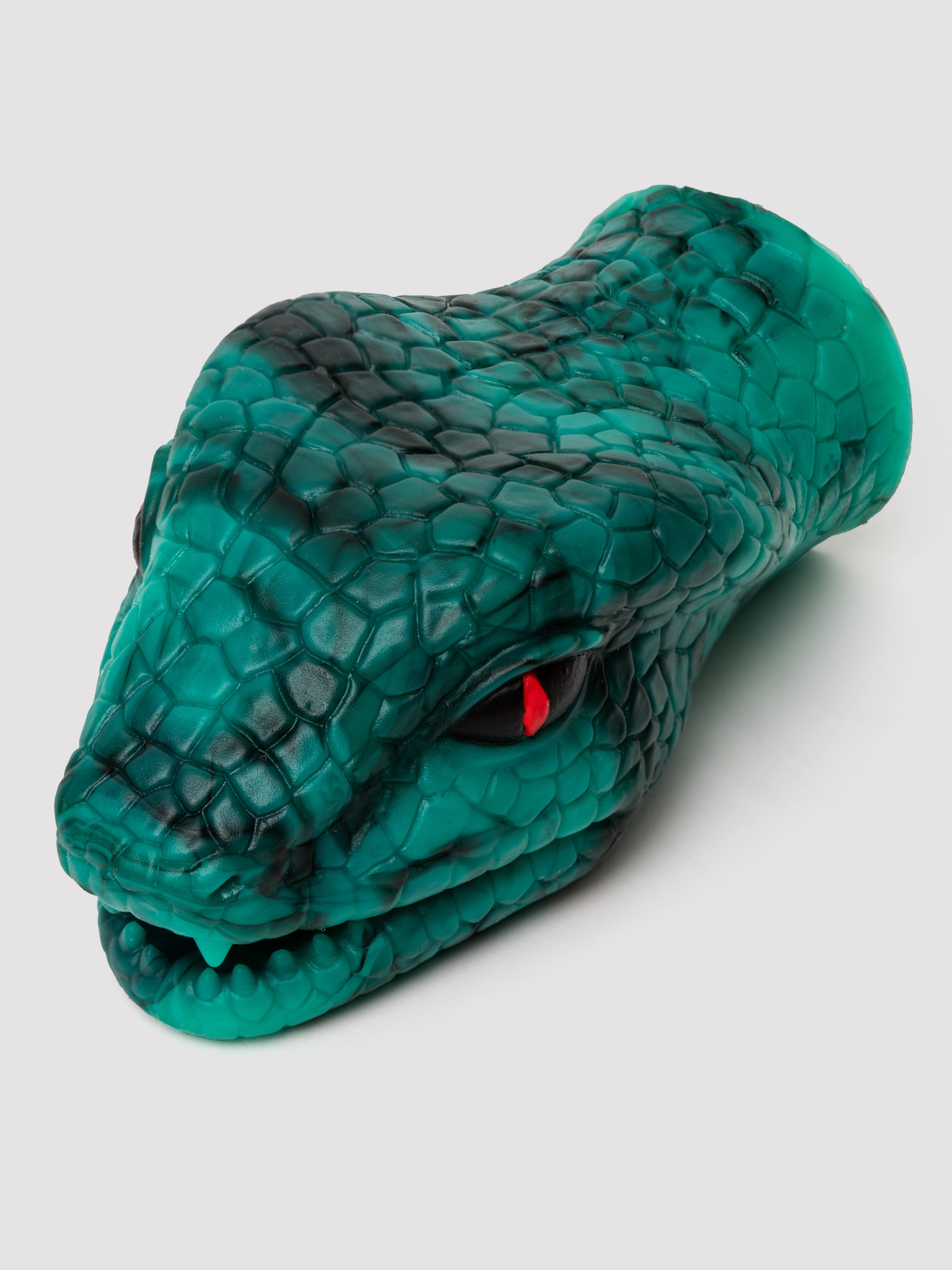 Creature Cocks Serpentine Green Stroker Silicone Masturbator, Green, hi-res
