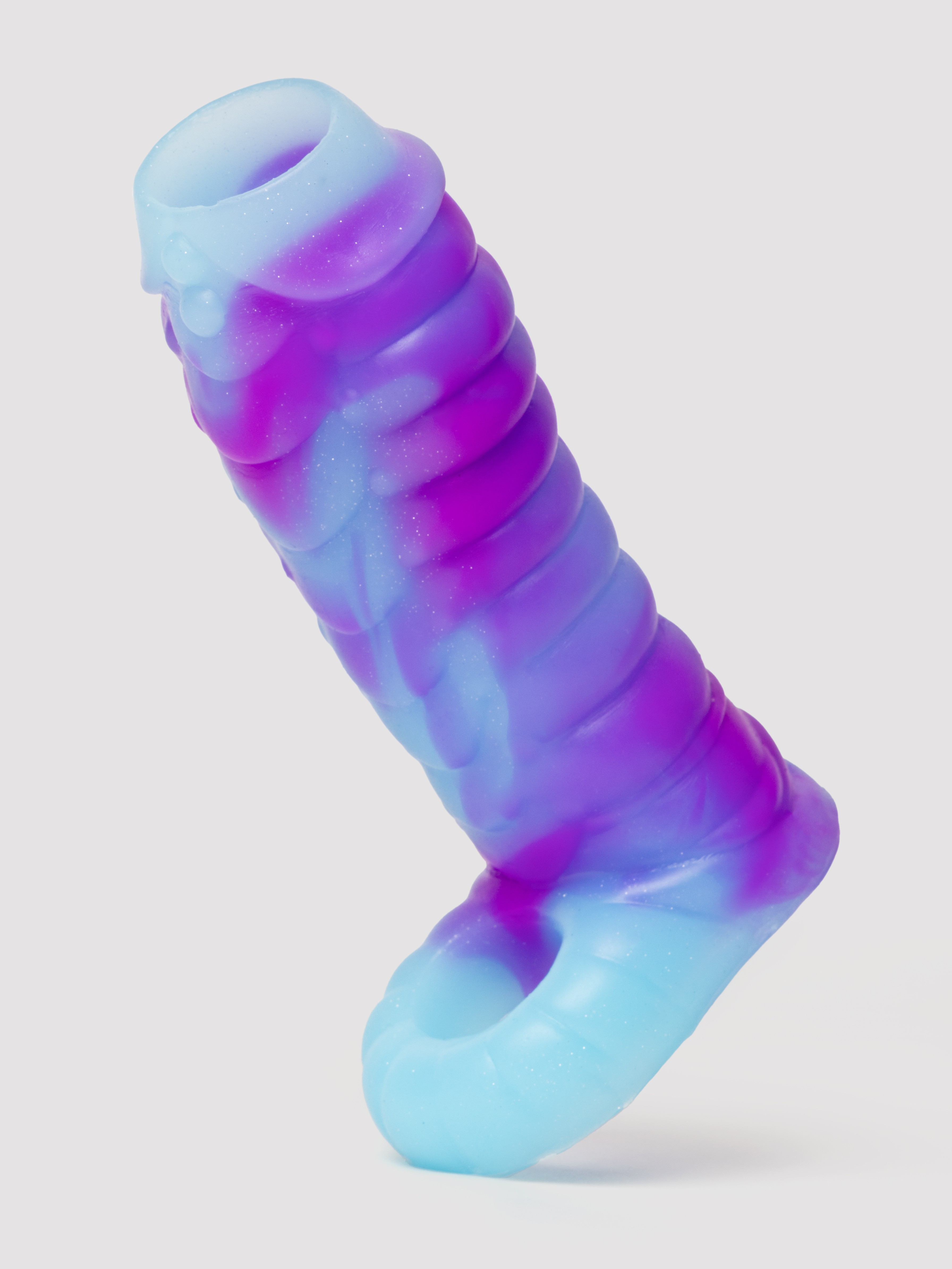 Creature Cocks Sea Stallion Silicone Penis Enhancer, Purple, hi-res