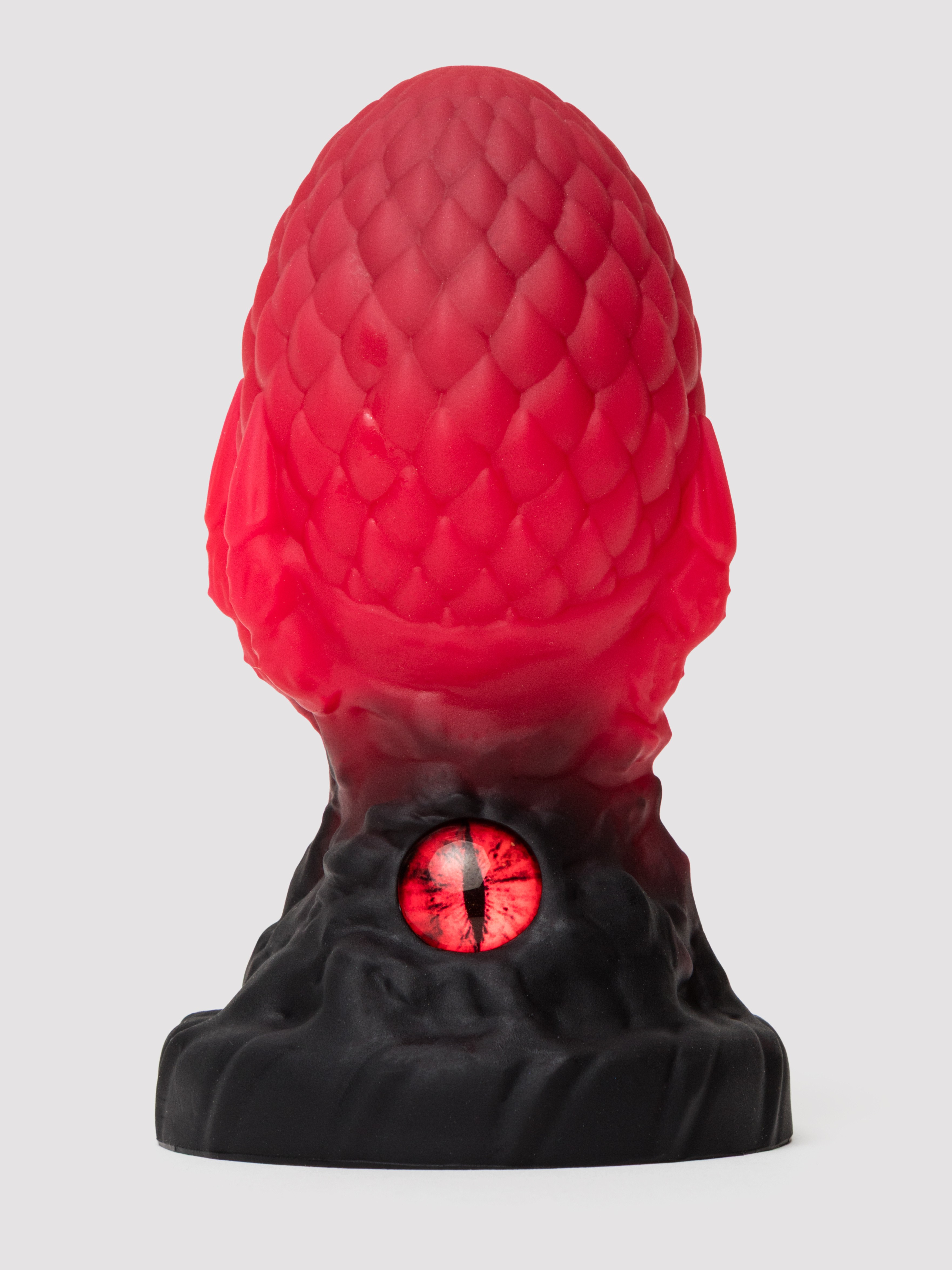 Creature Cocks Eye of the Dragon Red Silicone Butt Plug, Red, hi-res