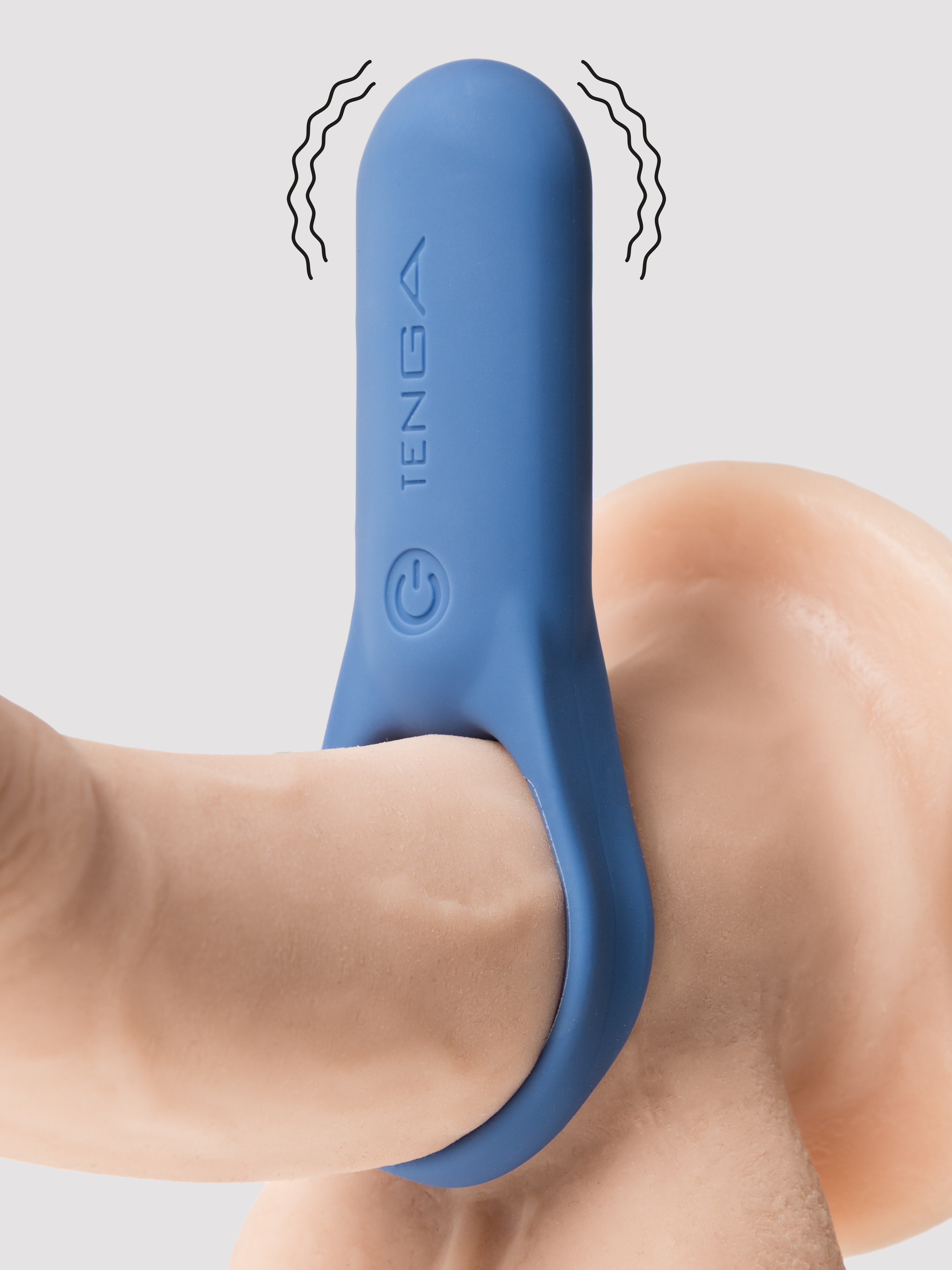 TENGA PaiRING + Couples Cock Ring, Blue, hi-res