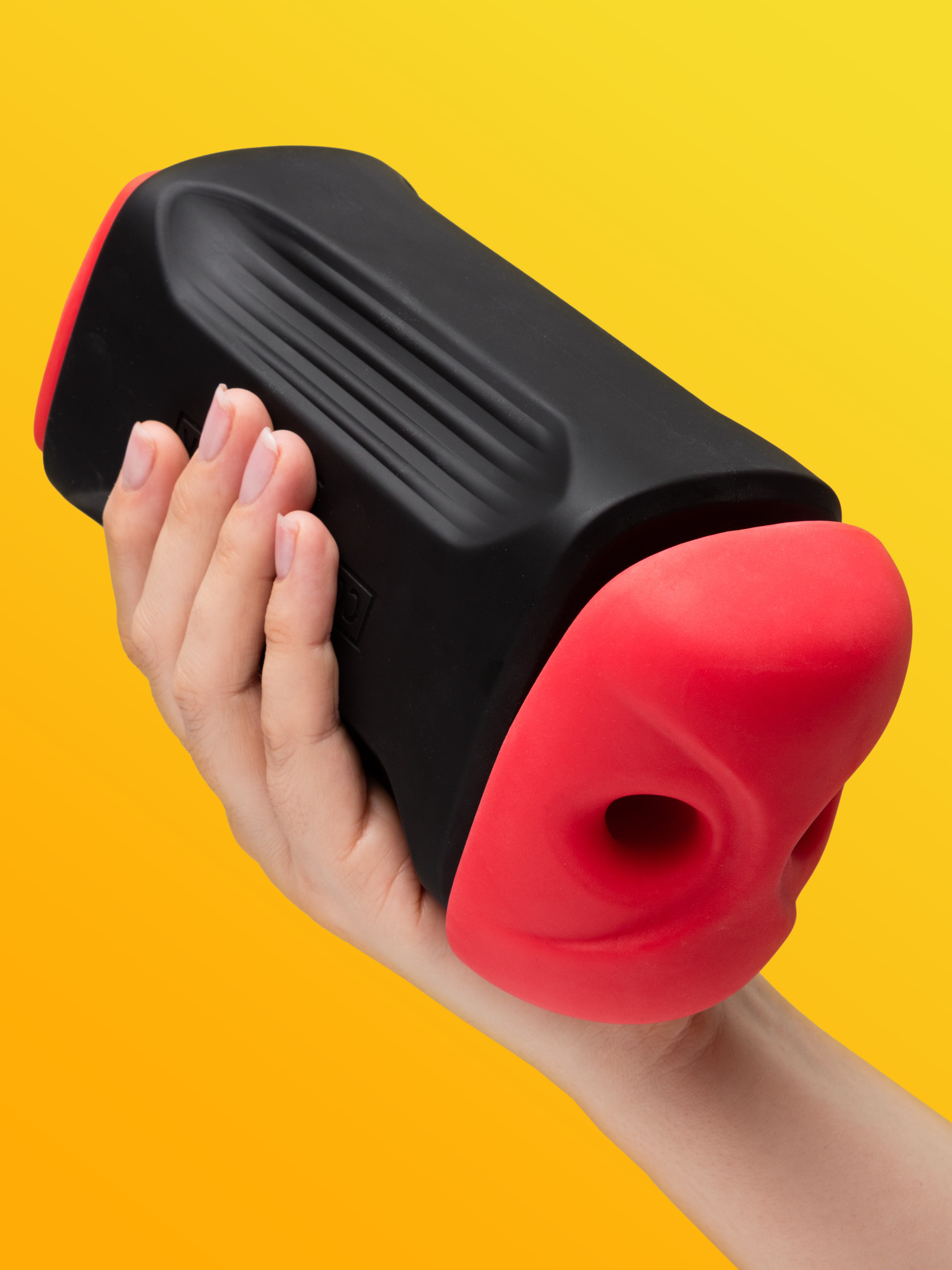 CockBlock Masturbator for Male Couples, Black, hi-res