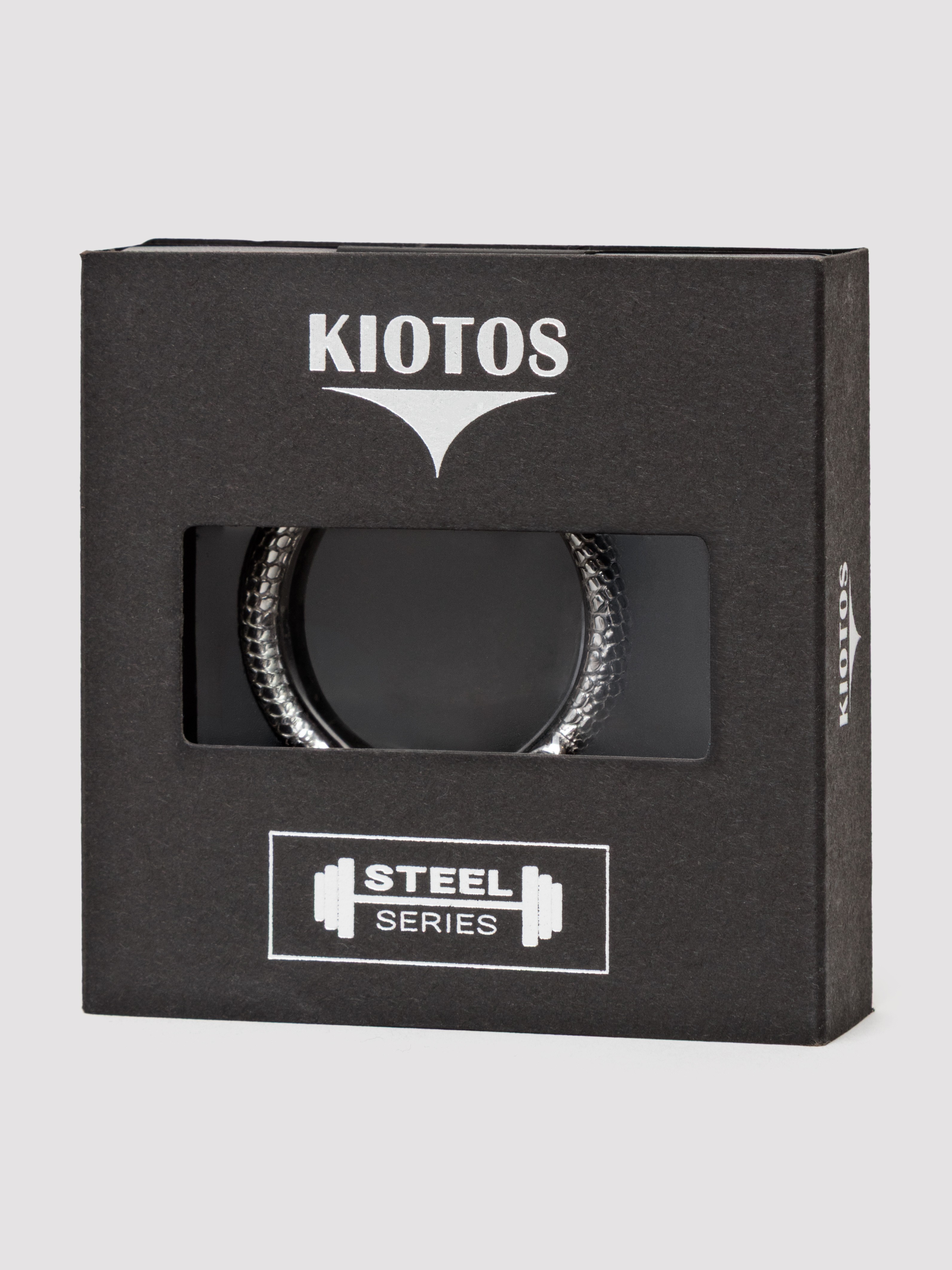 Stainless Steel Serpent Penis Glans Ring, Silver, hi-res