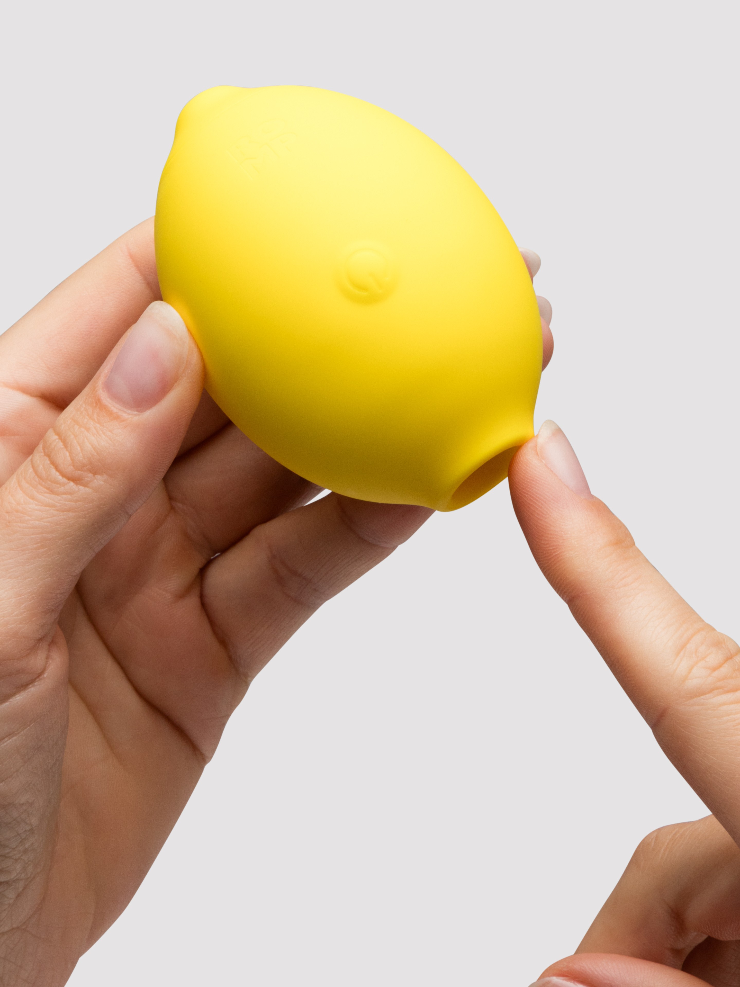 Lemon Toy Clitoral Massager by ROMP, Yellow, hi-res