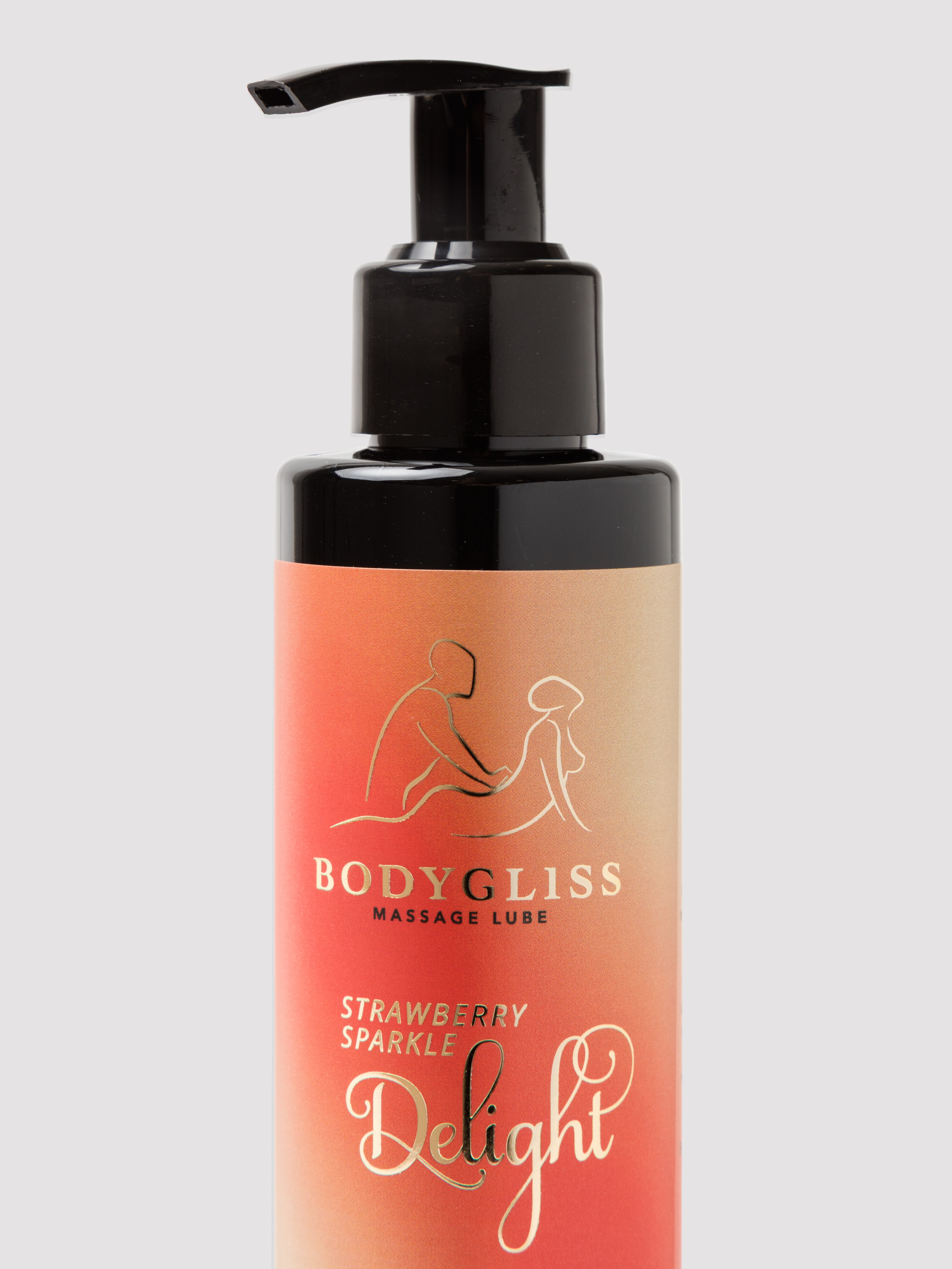 BodyGliss Strawberry Sparkle Delight 2-in-1 Massage Oil And Lubricant 150ml, , hi-res