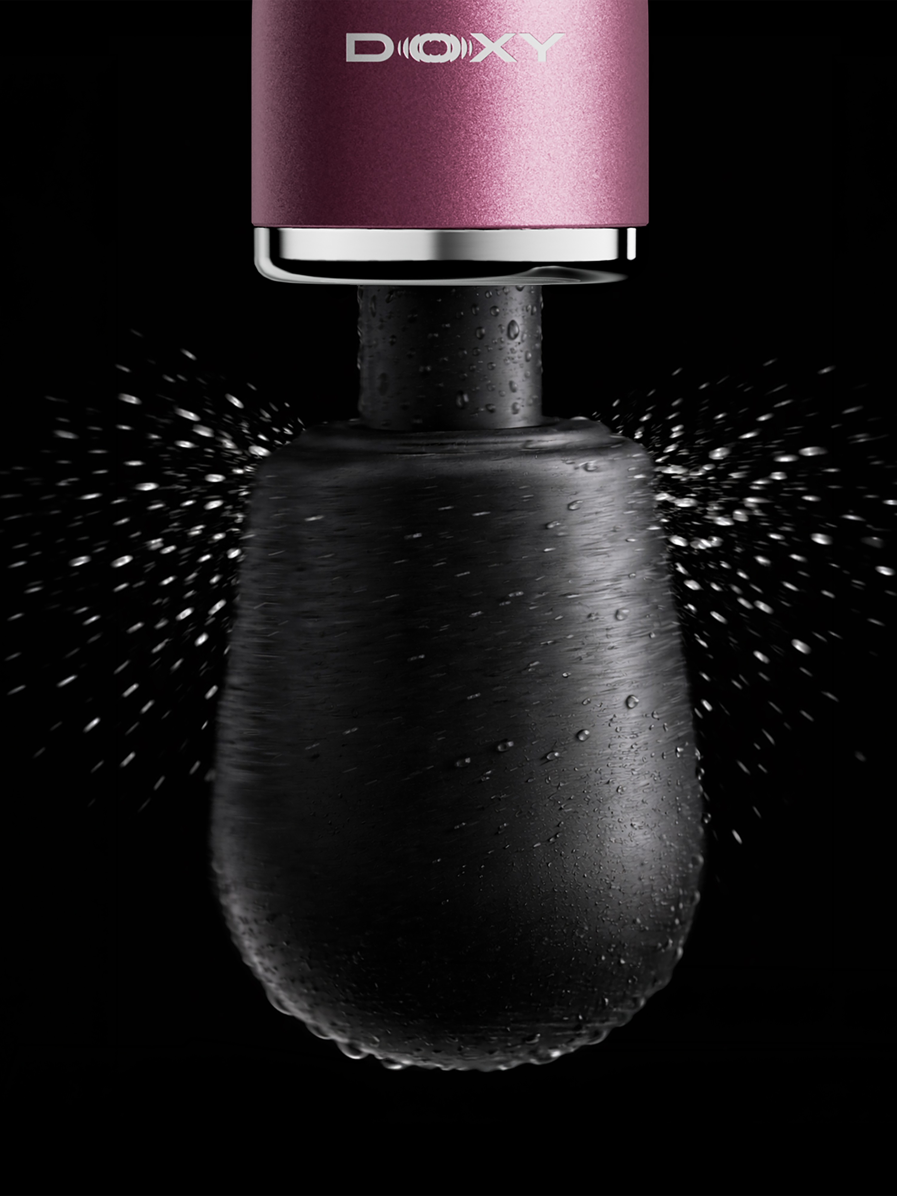 Doxy 2.0 Go Pink Extra Powerful Rechargeable Travel Mini Wand Massager, Pink, hi-res