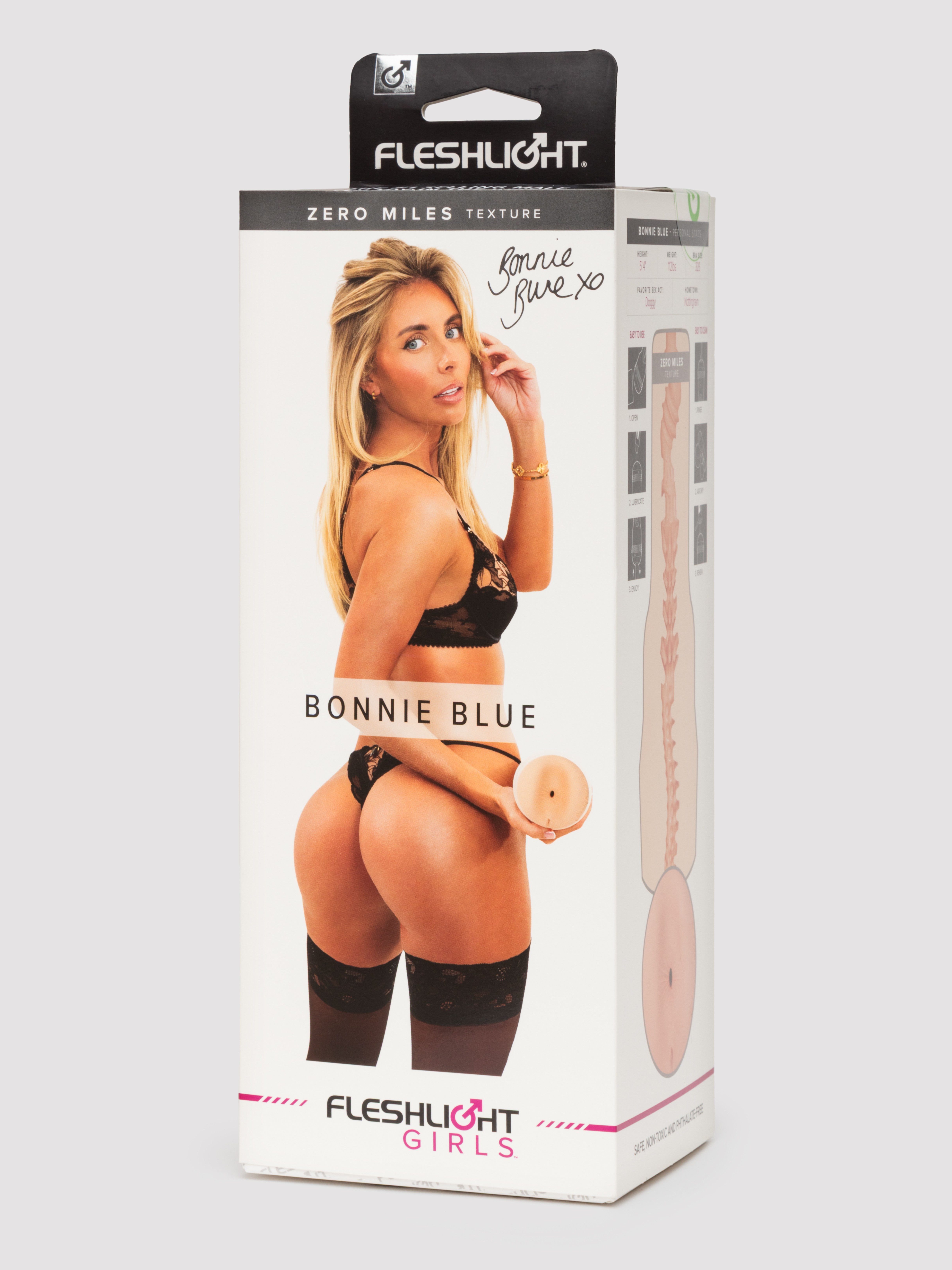 Fleshlight Girls Bonnie Blue Zero Miles Butt, Flesh Pink, hi-res
