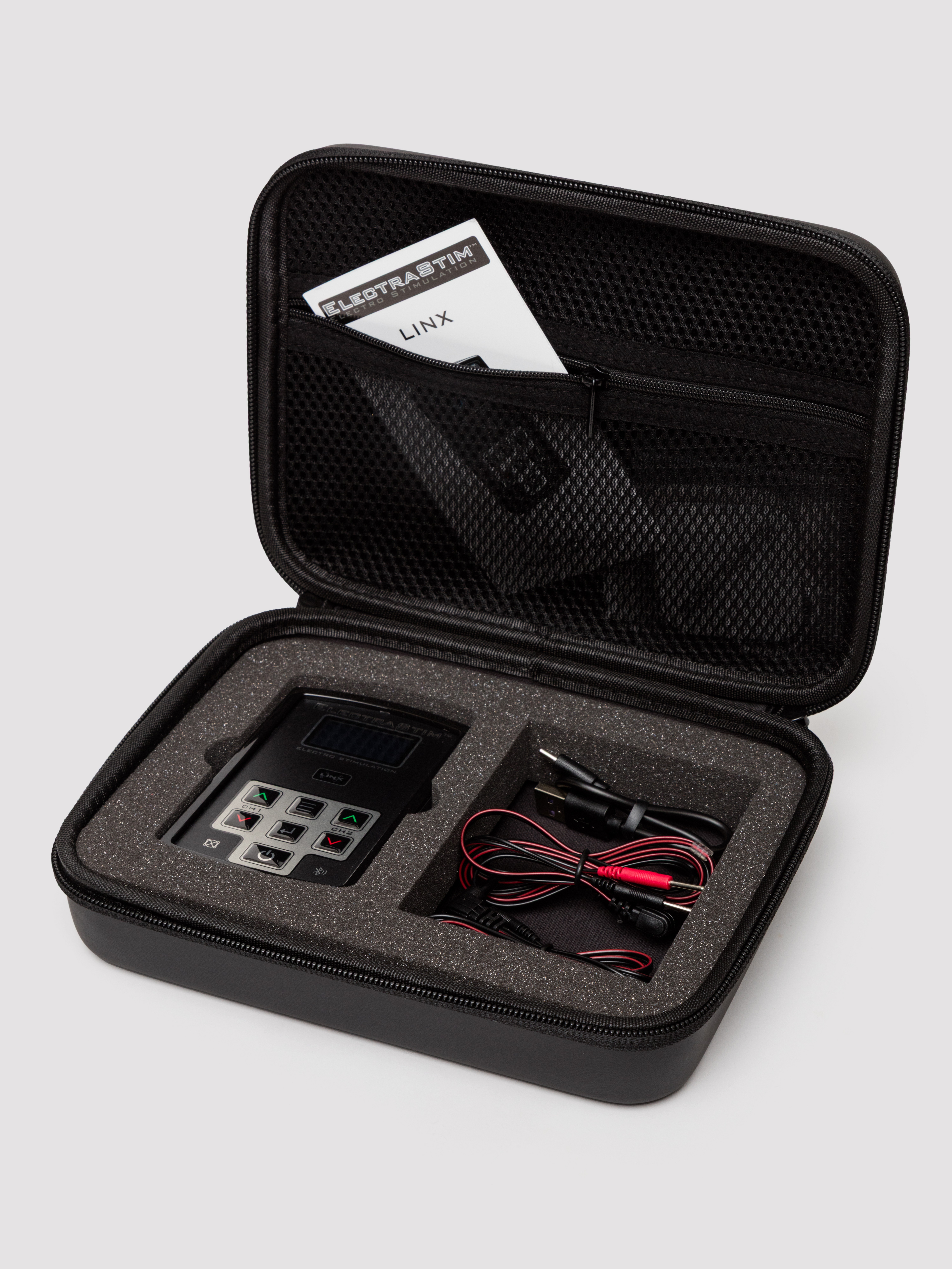 ElectraStim Linx App Control Electrosex Stimulator Kit, Black, hi-res
