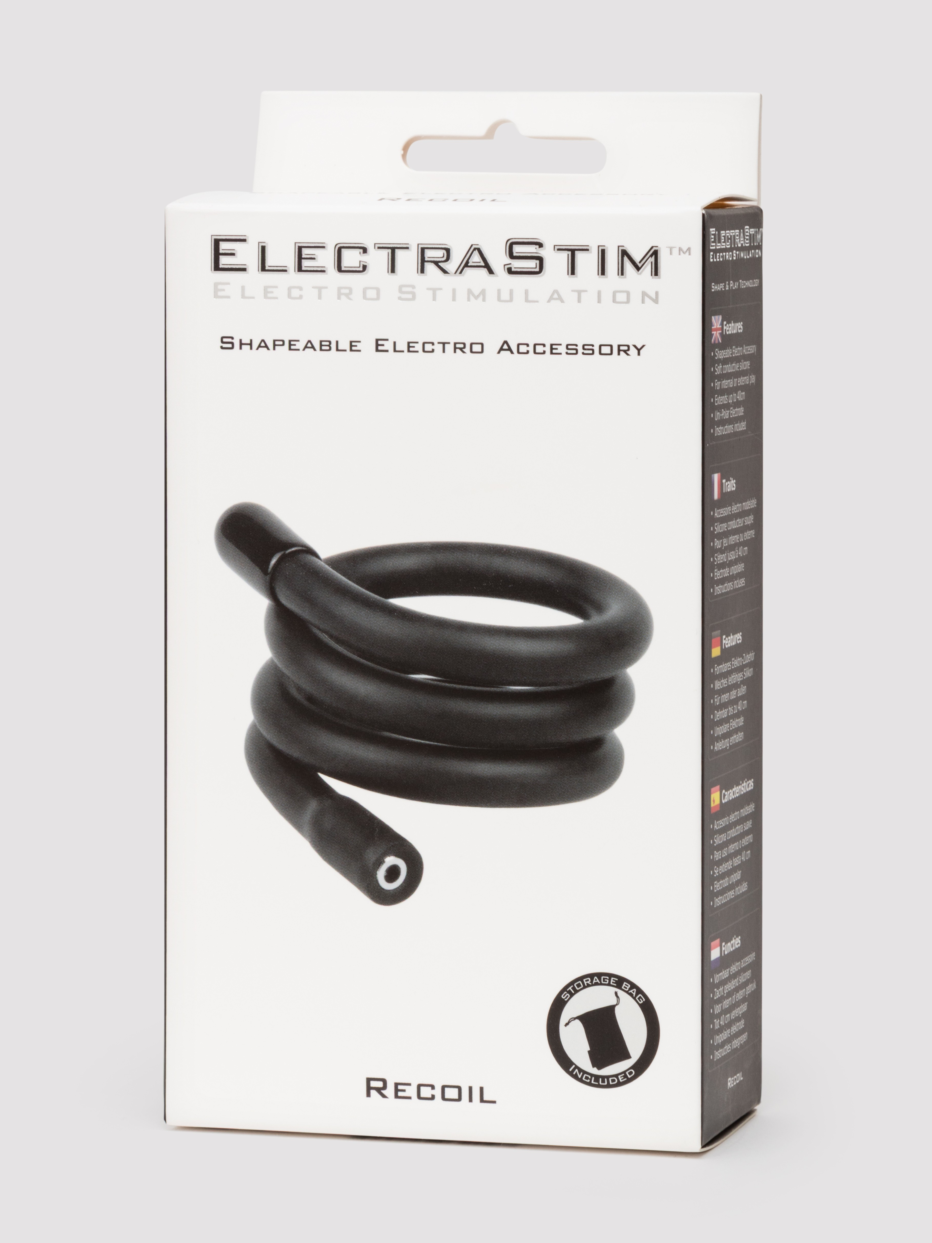 ElectraStim Recoil Zero Memroy Electrode, Black, hi-res