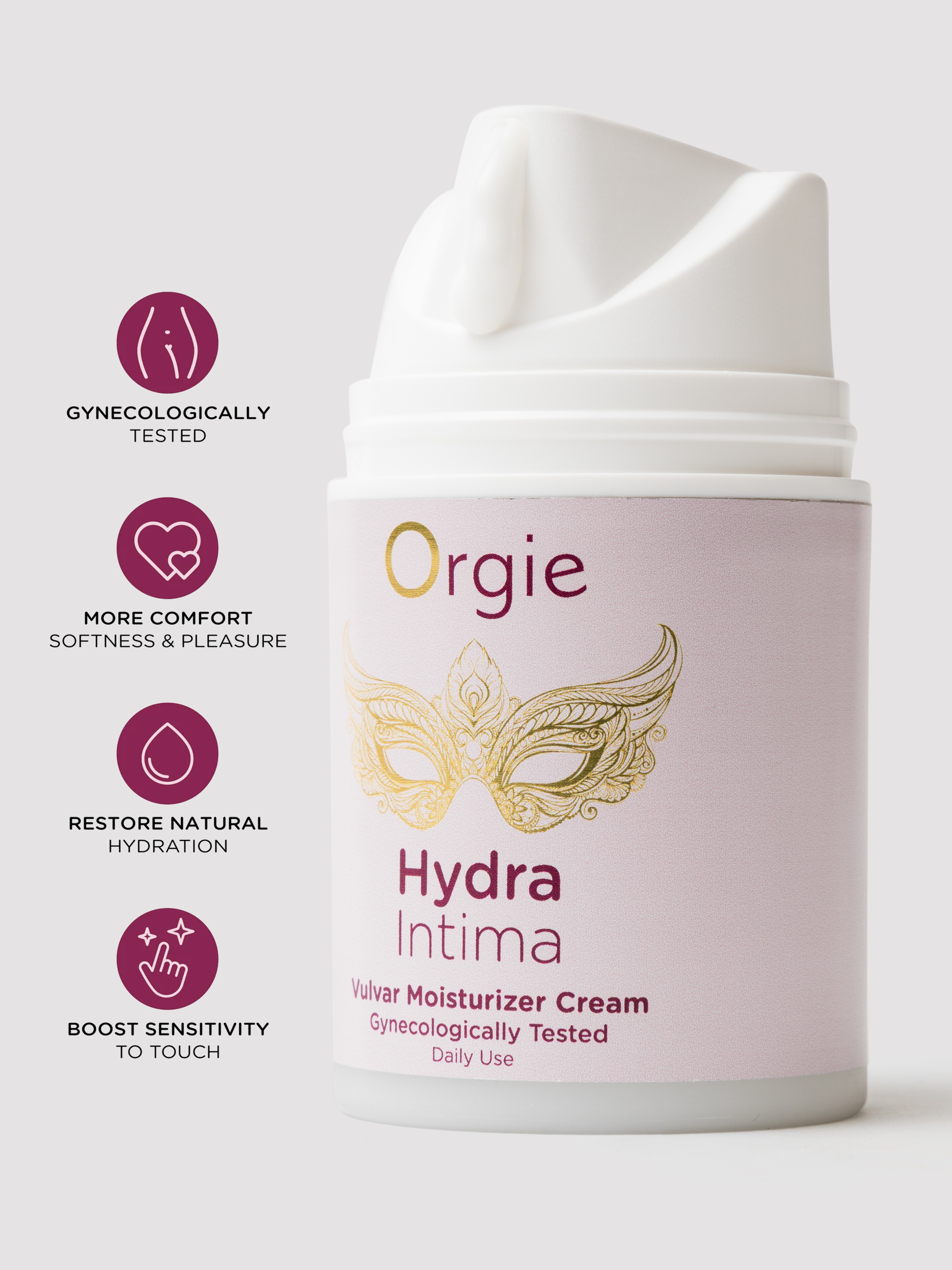 Orgie Hydra Intima Vulva Moisturizer Cream, , hi-res