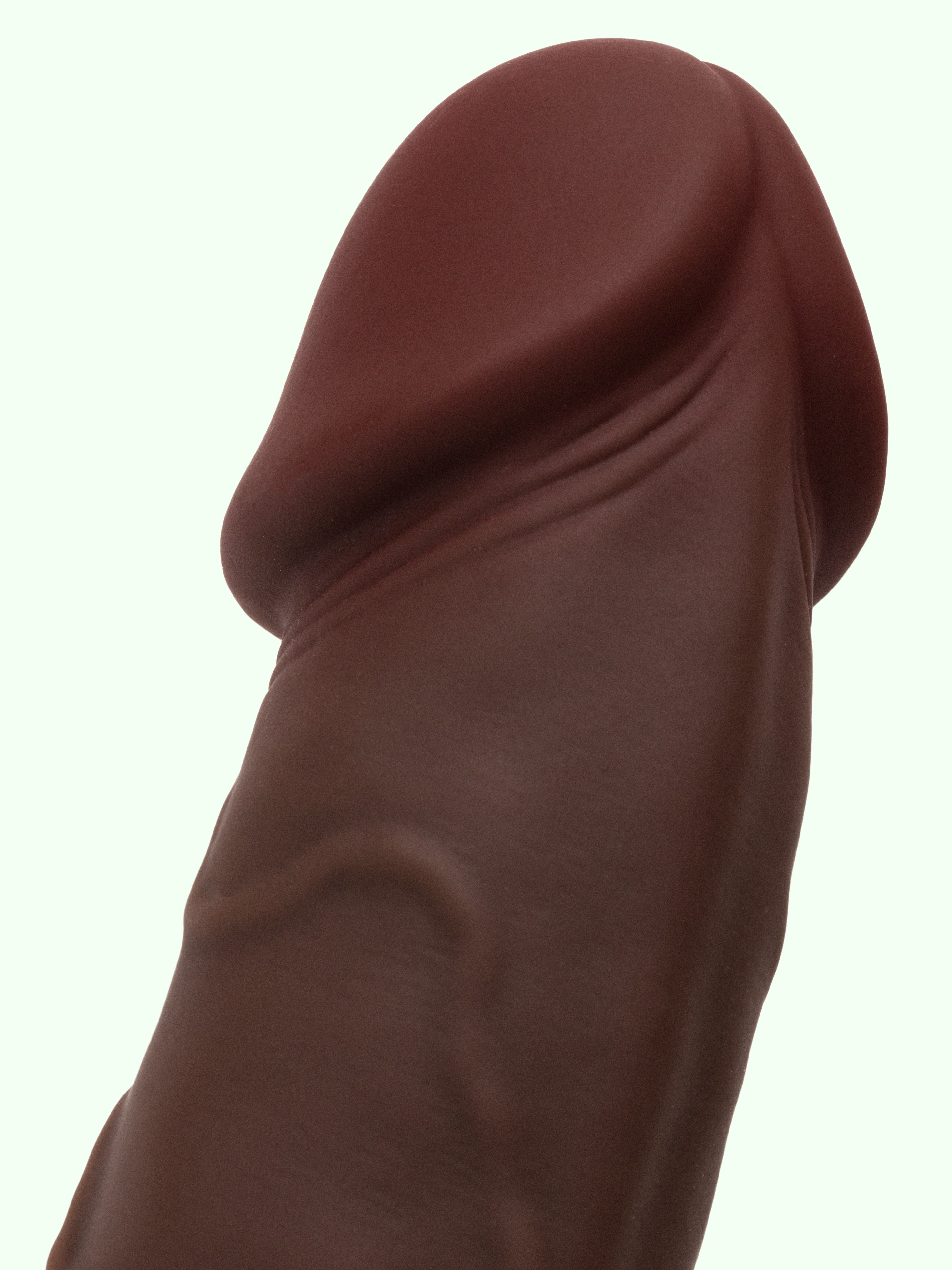 Lovehoney Lifelike Flesh Brown G-Spot Silicone Dildo 9 Inch, Flesh Brown, hi-res