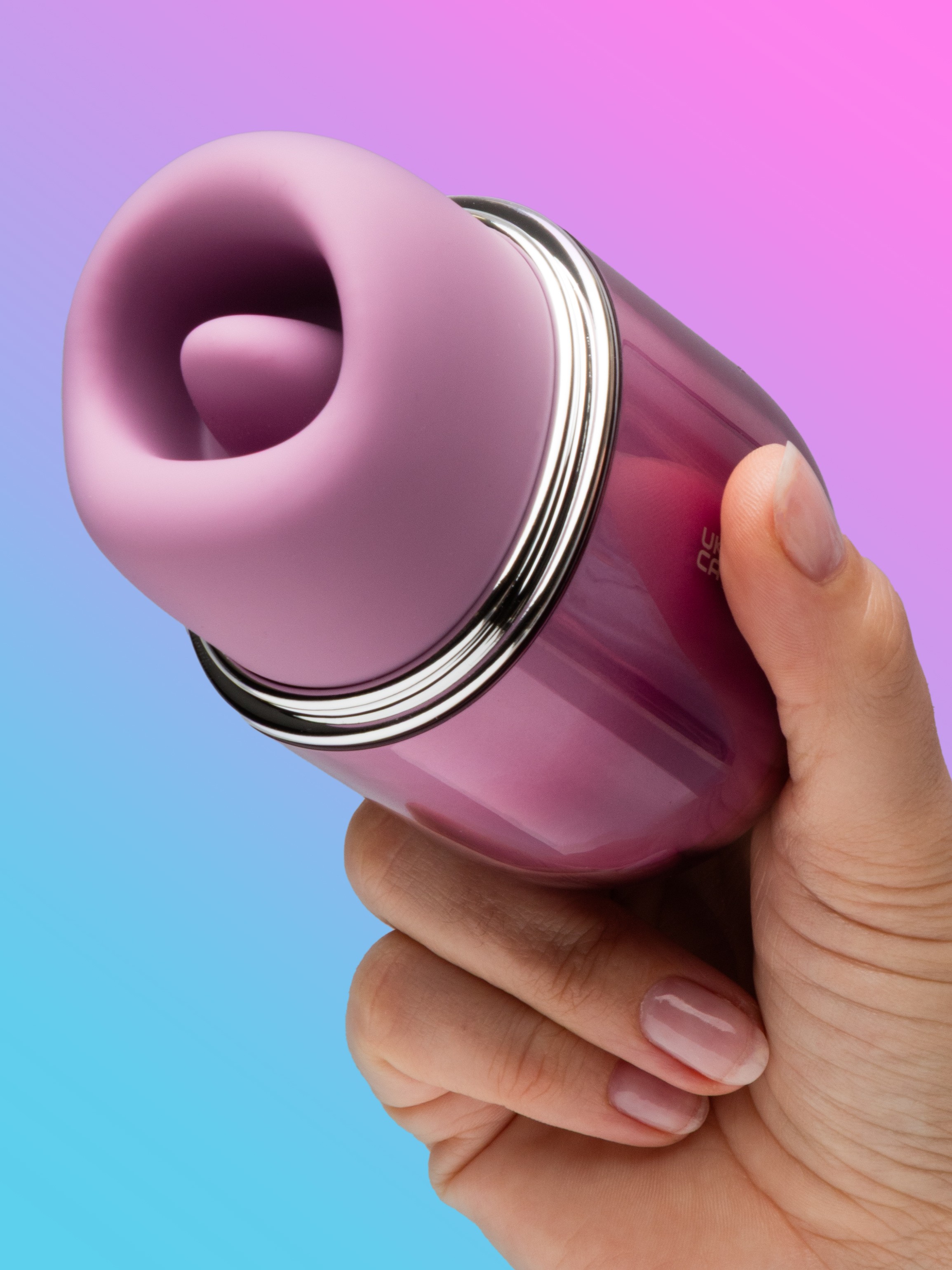 Svakom Hello Kitty App Controlled Licking Clitoral Stimulator with Suction, Purple, hi-res