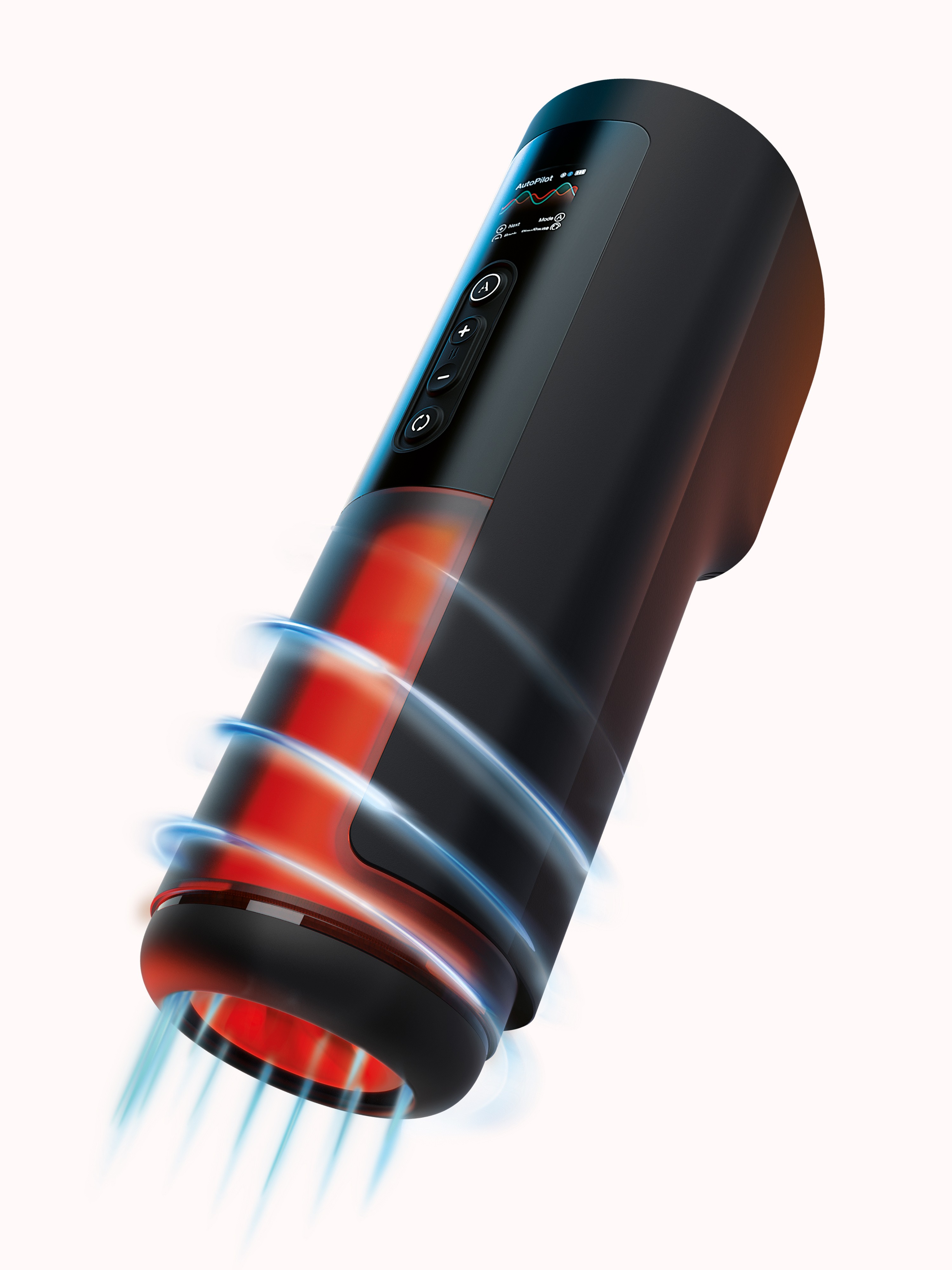 Arcwave Thruster Automatic Stroking & Rotating Masturbator, Black, hi-res