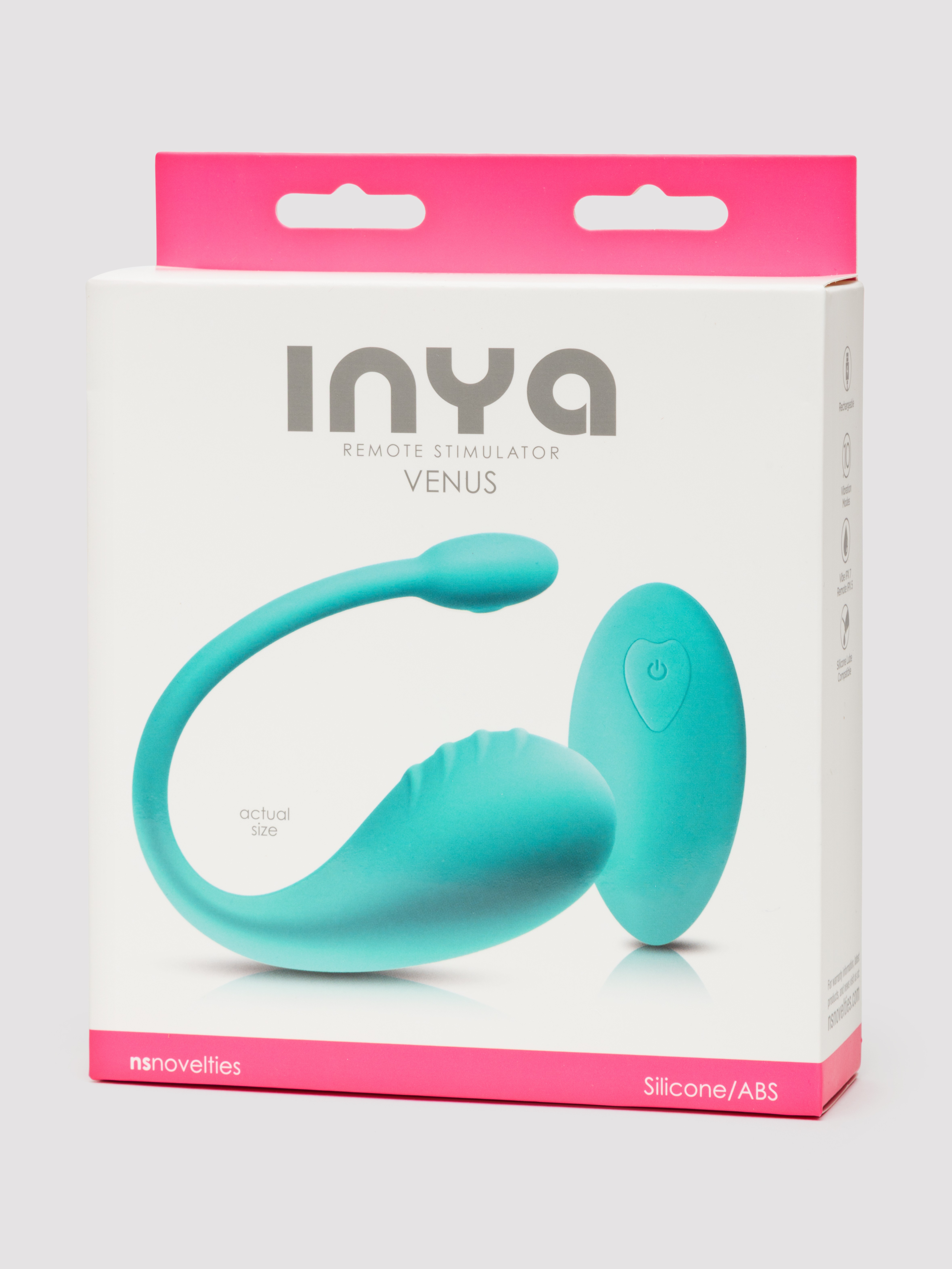 INYA Venus Remote Controlled Love Egg Vibrator, Blue, hi-res