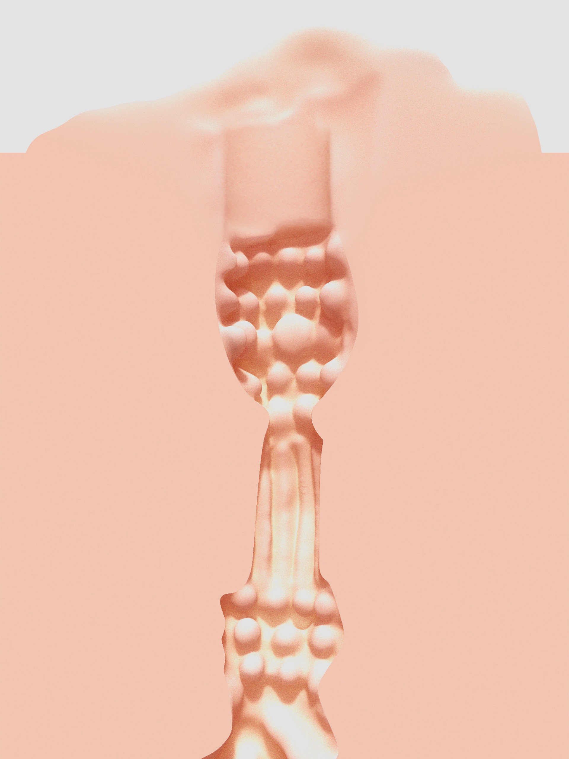 XKIN Pinup Girl Darla A.R. Experience Male Stroker, Flesh Pink, hi-res