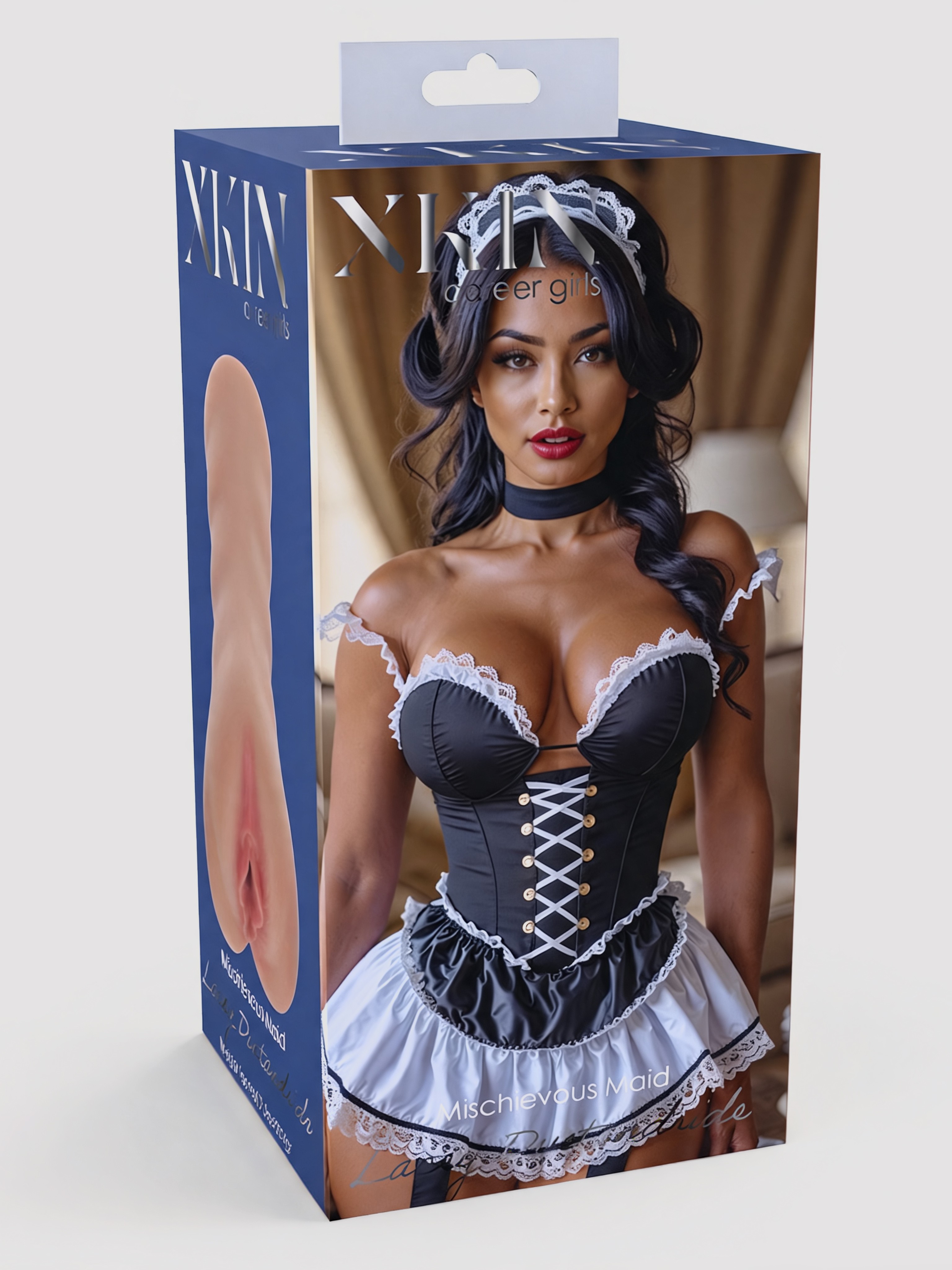 XKIN Career Girls Maid Lacey A.R. Experience Male Stroker, Flesh Tan, hi-res