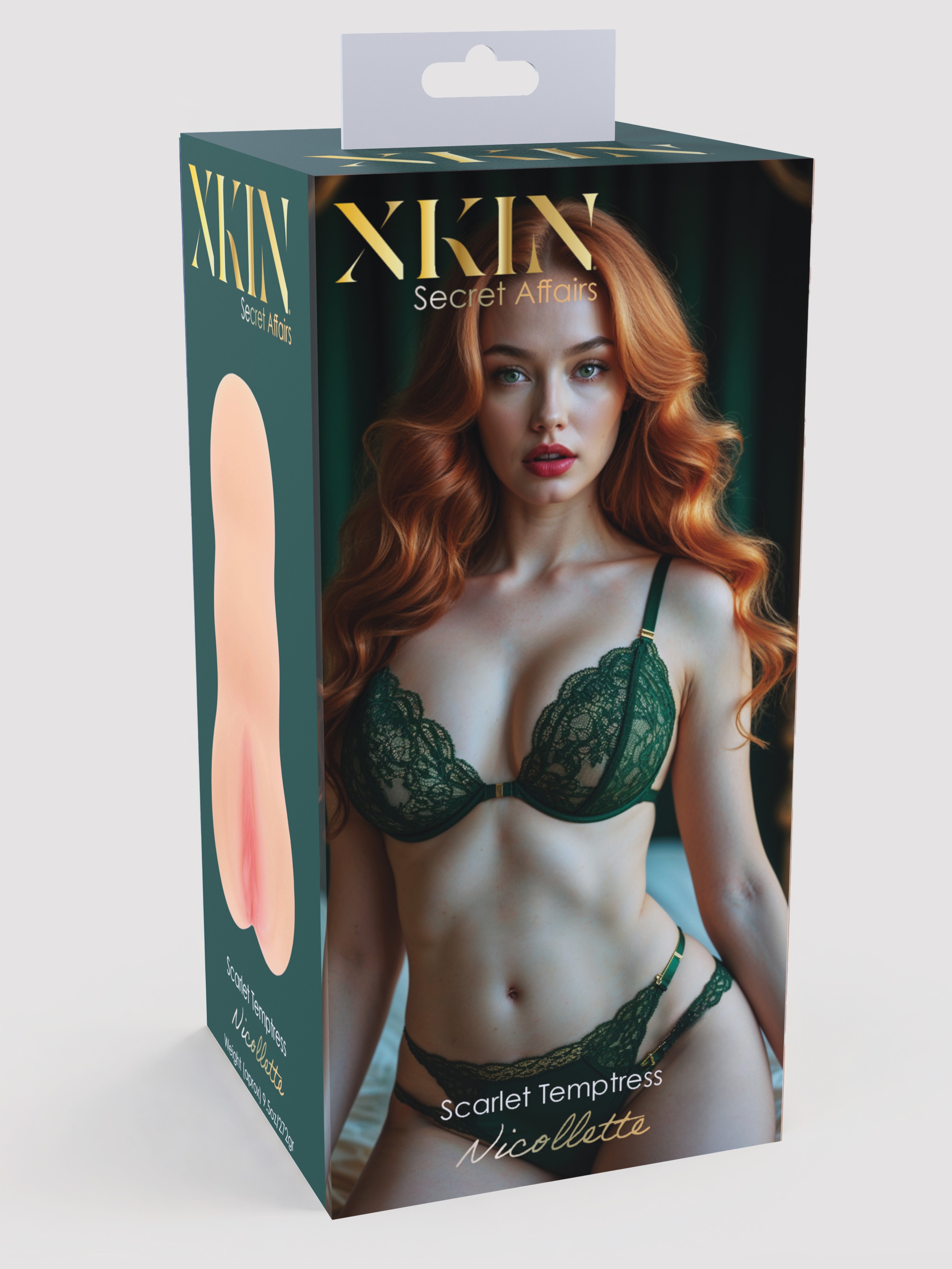 XKIN Secret Affairs Nicolette A.R. Experience Male Stroker, Flesh Pink, hi-res