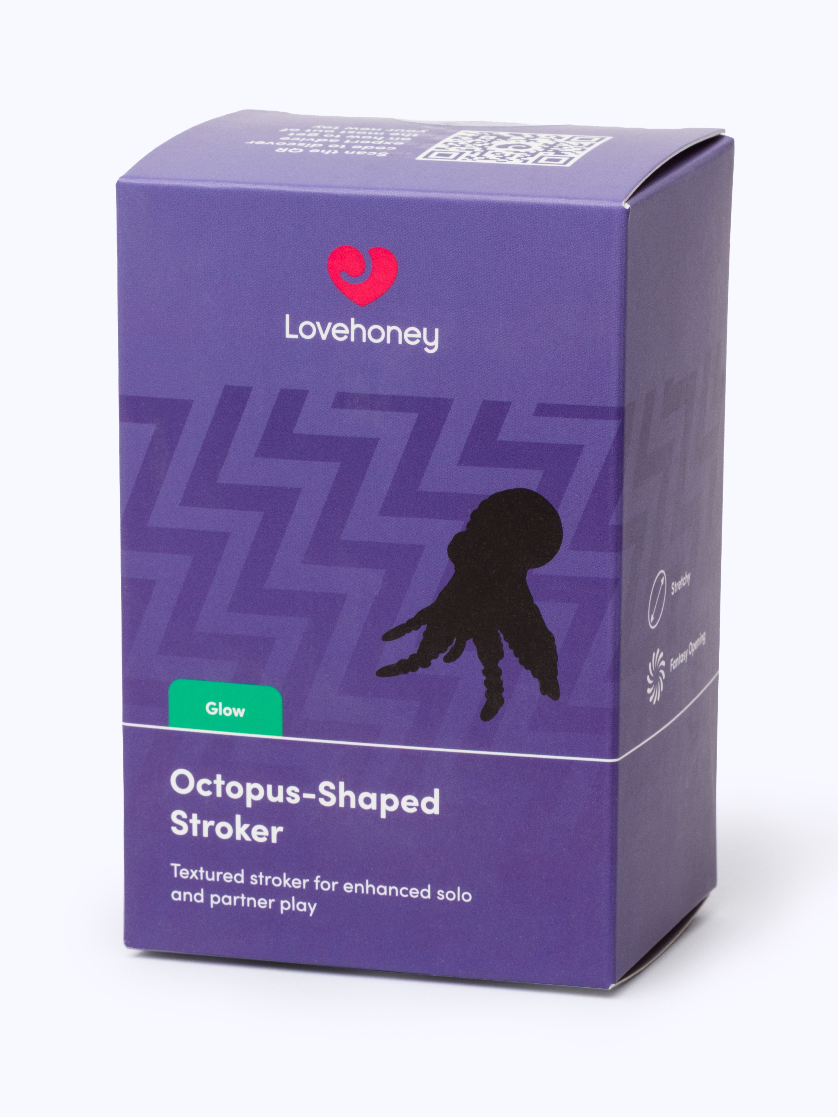 Lovehoney Octopus-Shaped Stroker, Glow, hi-res