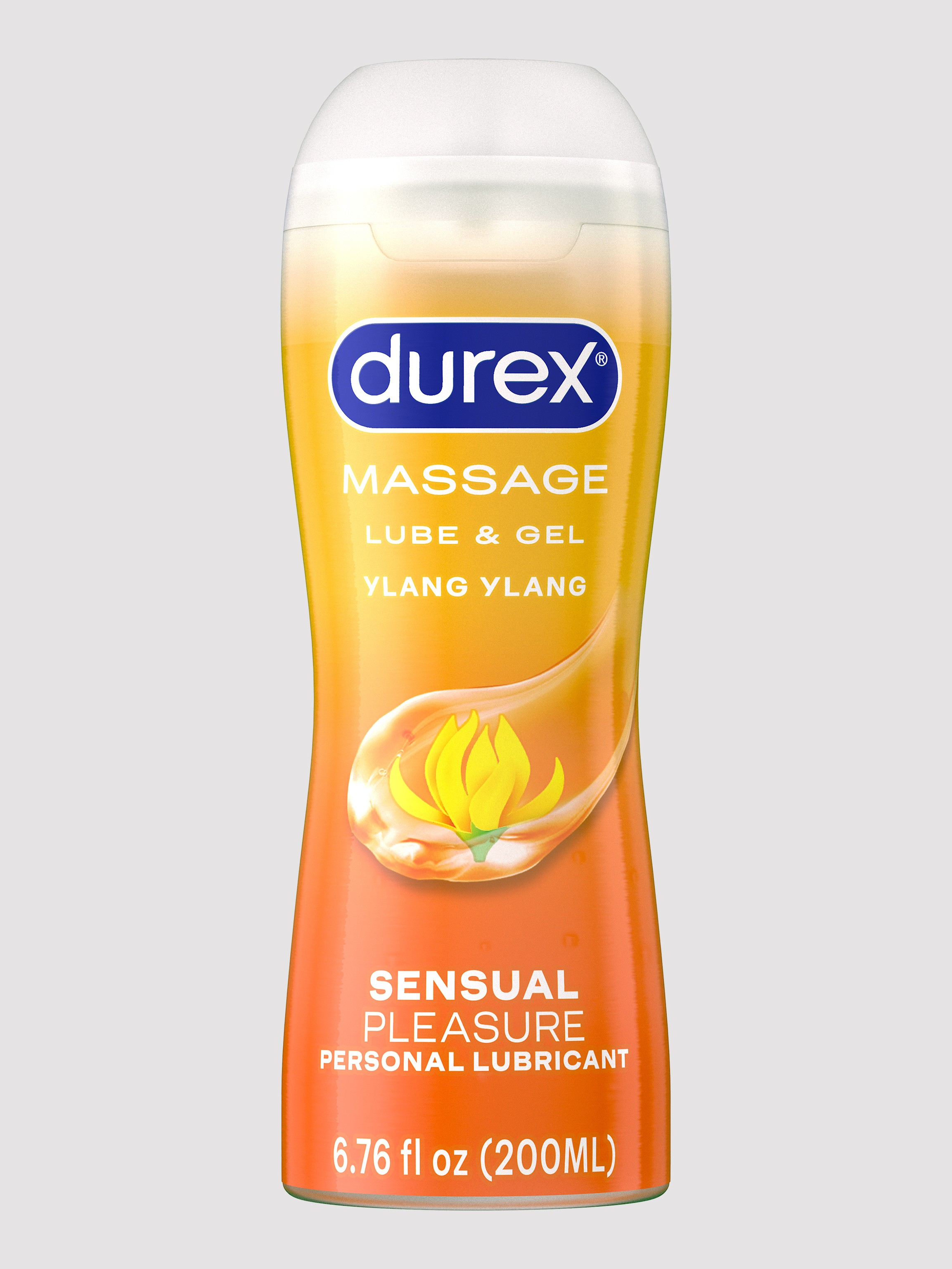Durex Massage & Play Sensual 2 in 1 Lubricant Ylang Ylang 6.7 oz, , hi-res