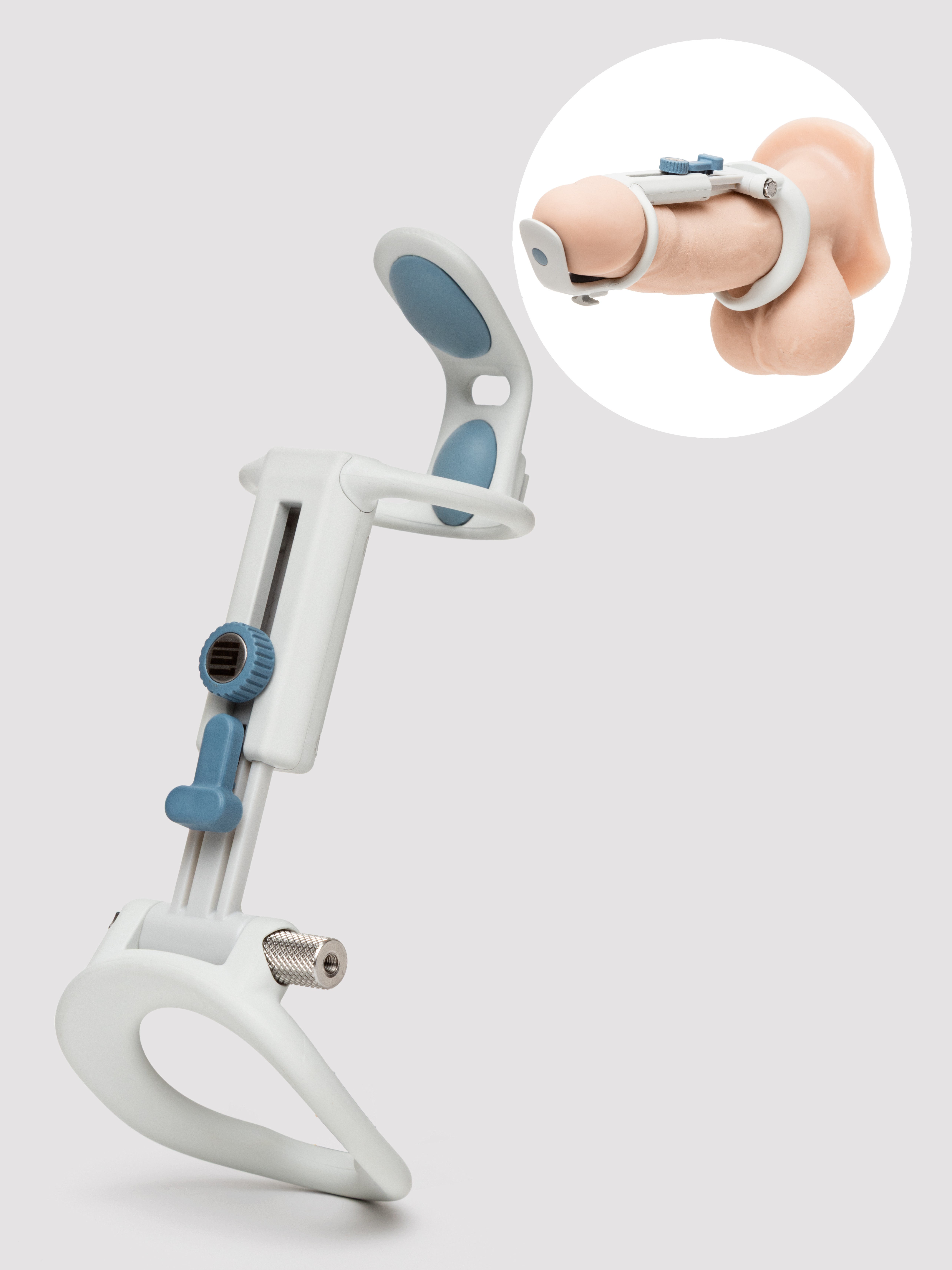 LUI Maxtender Penis Extending Medium Device, Grey, hi-res