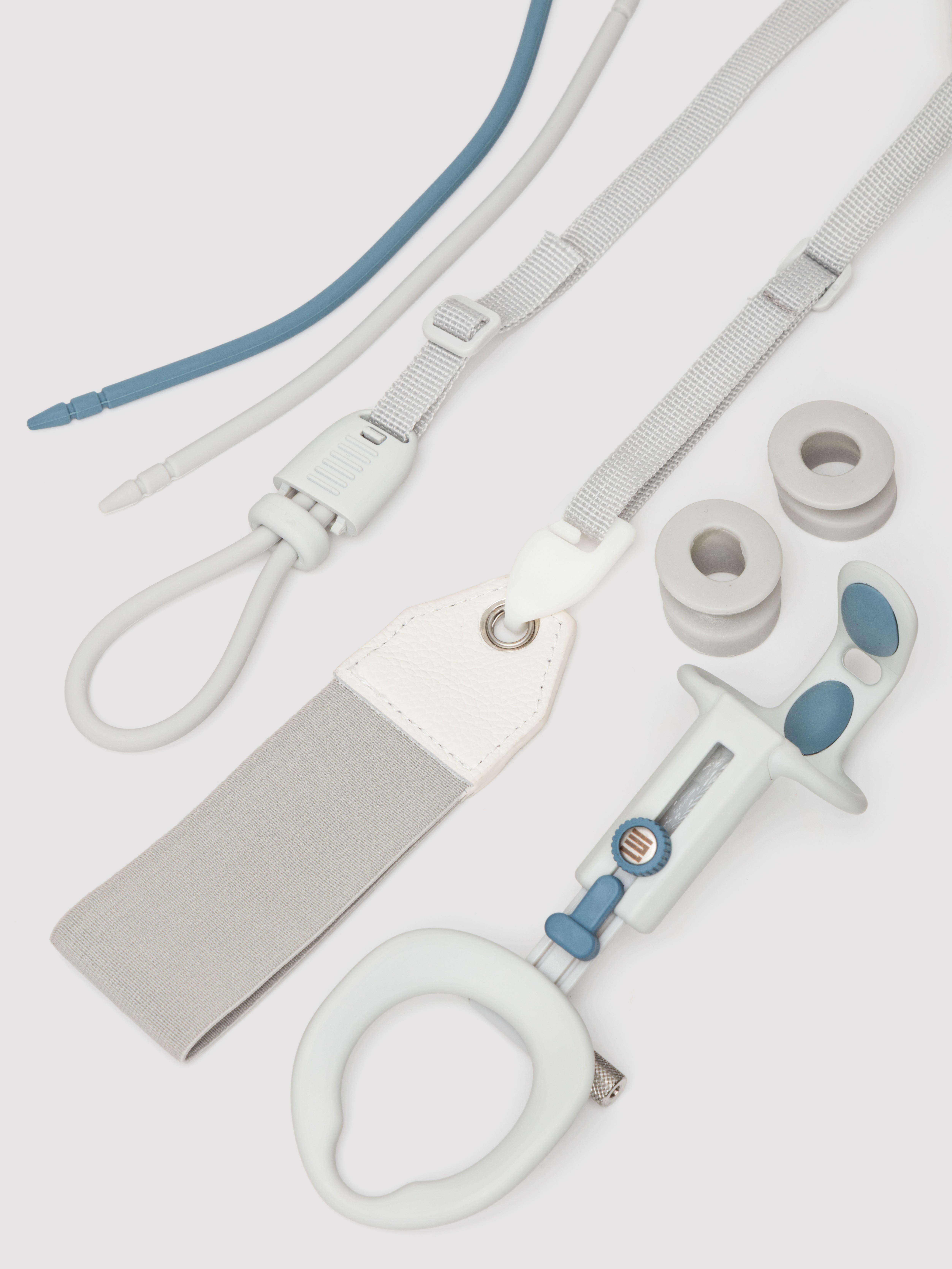LUI Maxtender Penis Extending Medium Device, Grey, hi-res