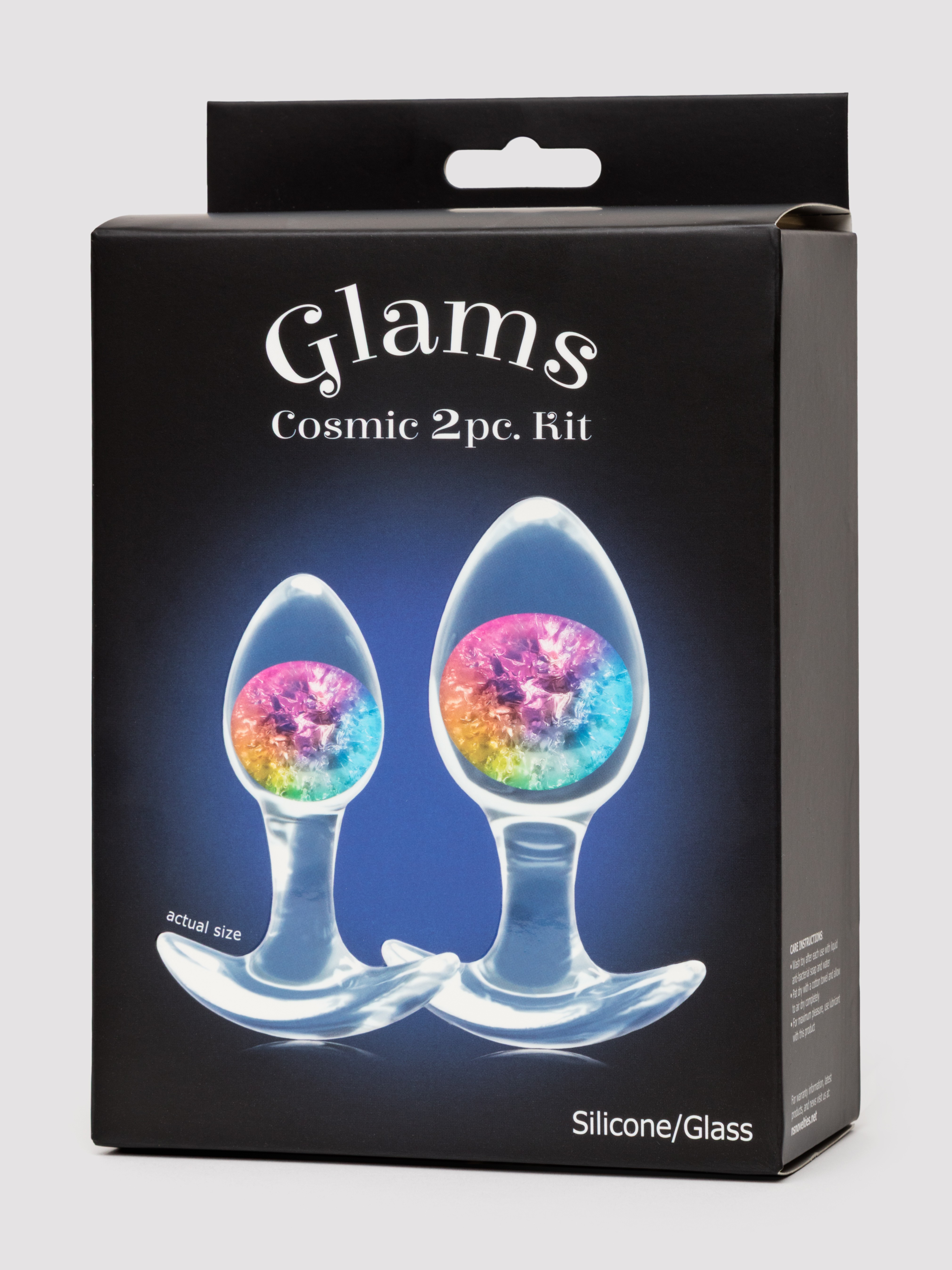 Cosmic Glams Anal Starter Kit, Rainbow, hi-res