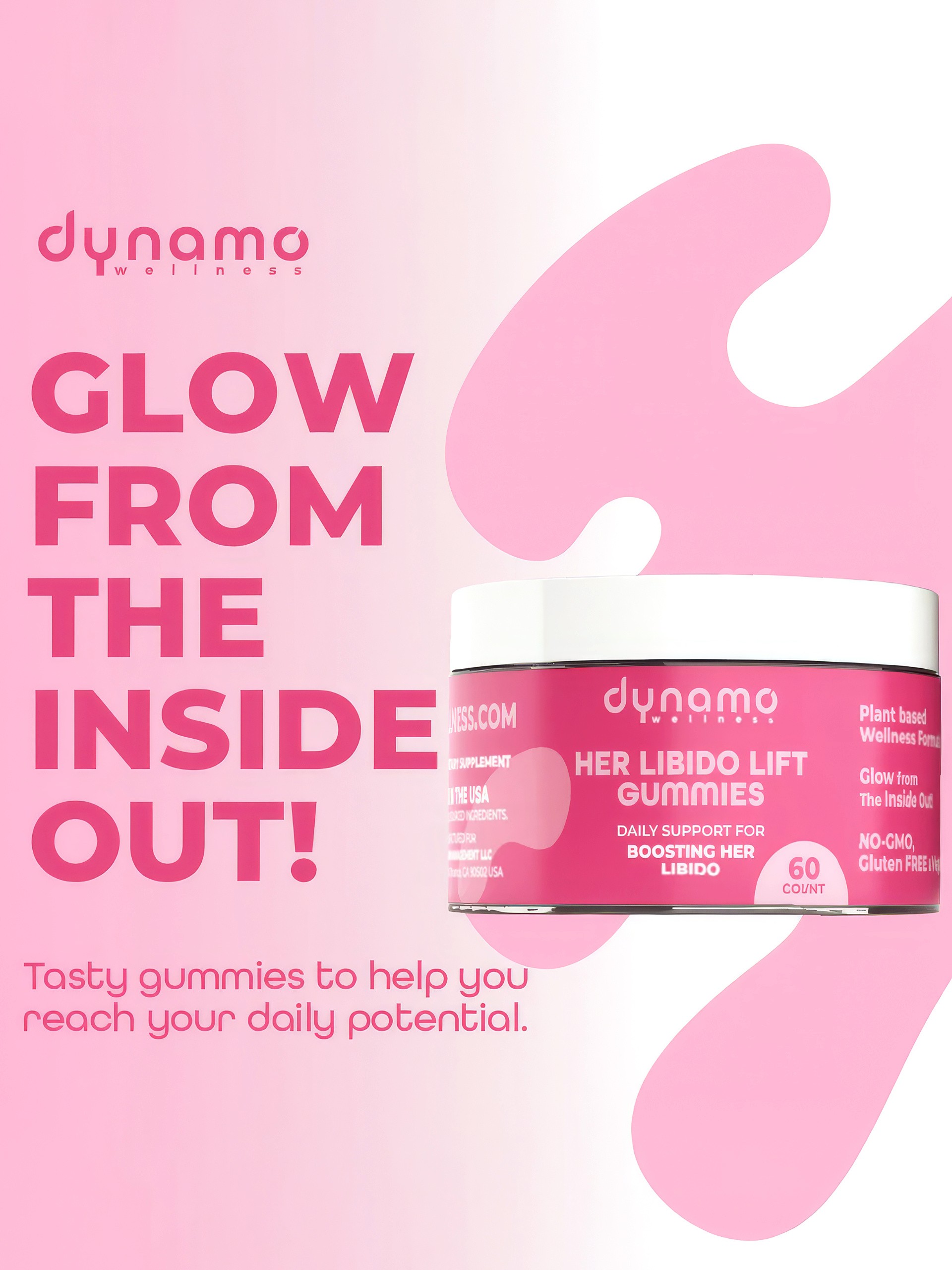 Screaming O Dynamo Wellness Her Libido Lift Gummies, , hi-res