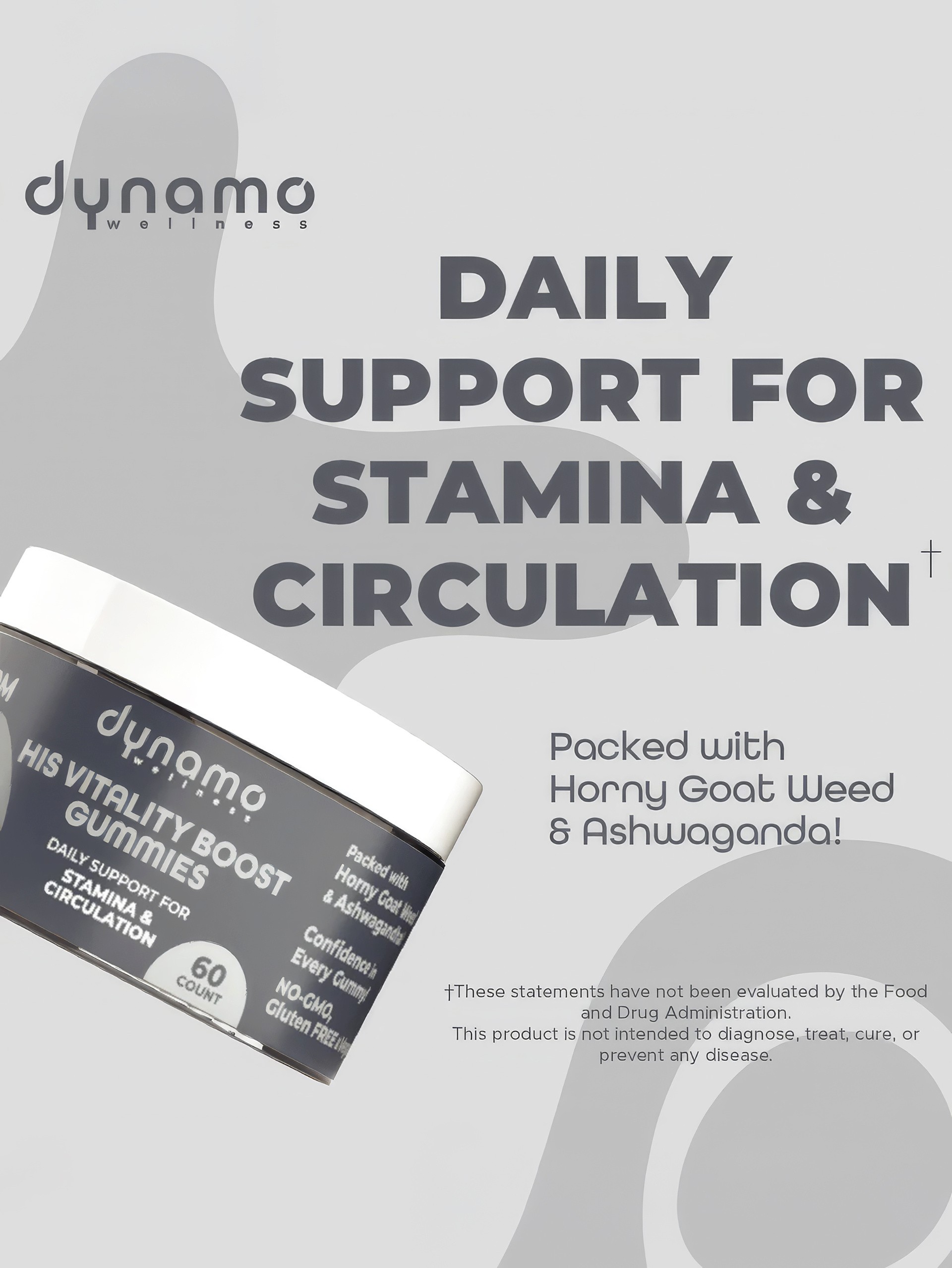 Screaming O Dynamo Wellness His Vitality Boost Gummies, , hi-res