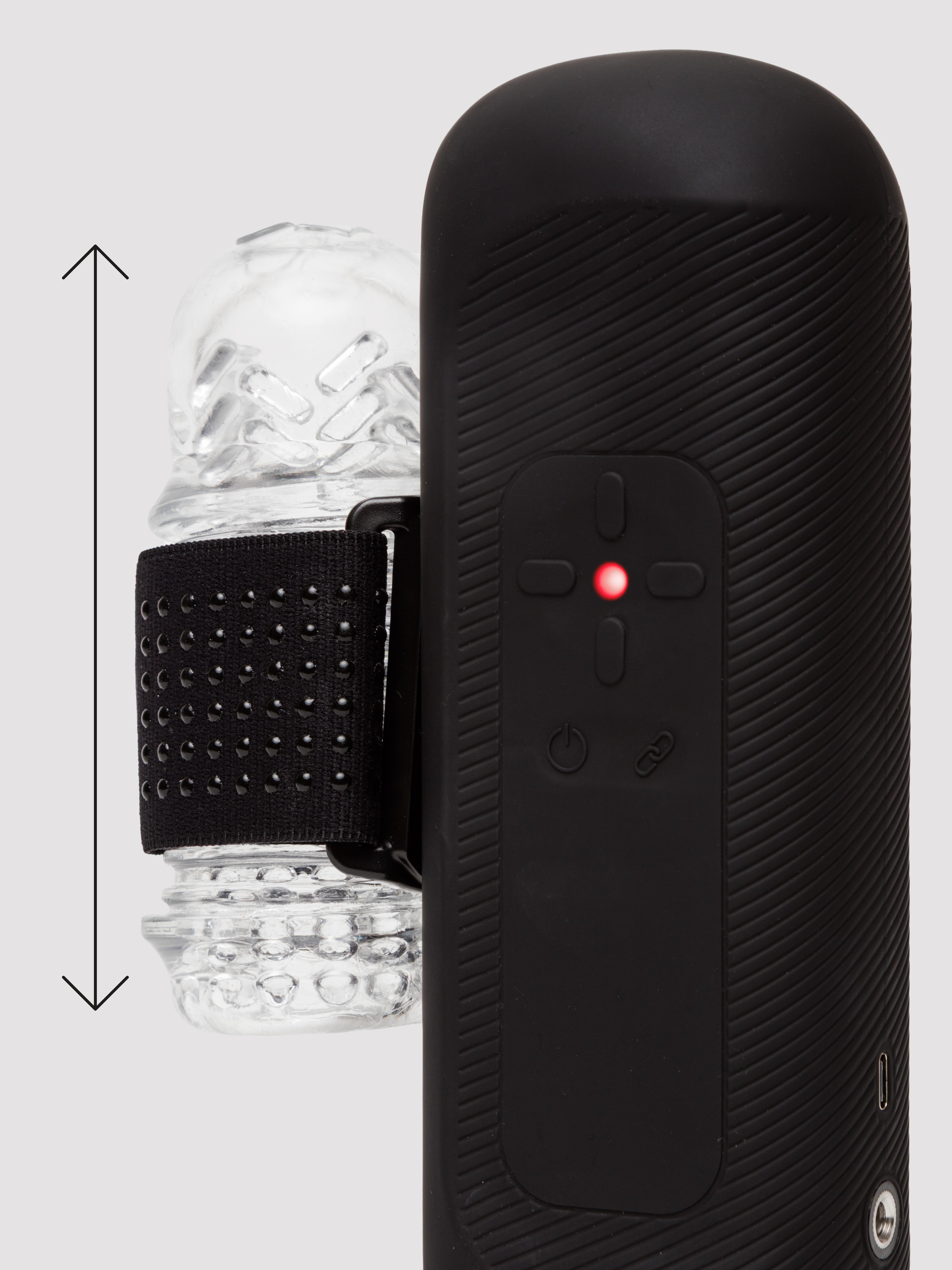 The Handy 2 Virtual Reality Compatible Male Masturbator, Black, hi-res