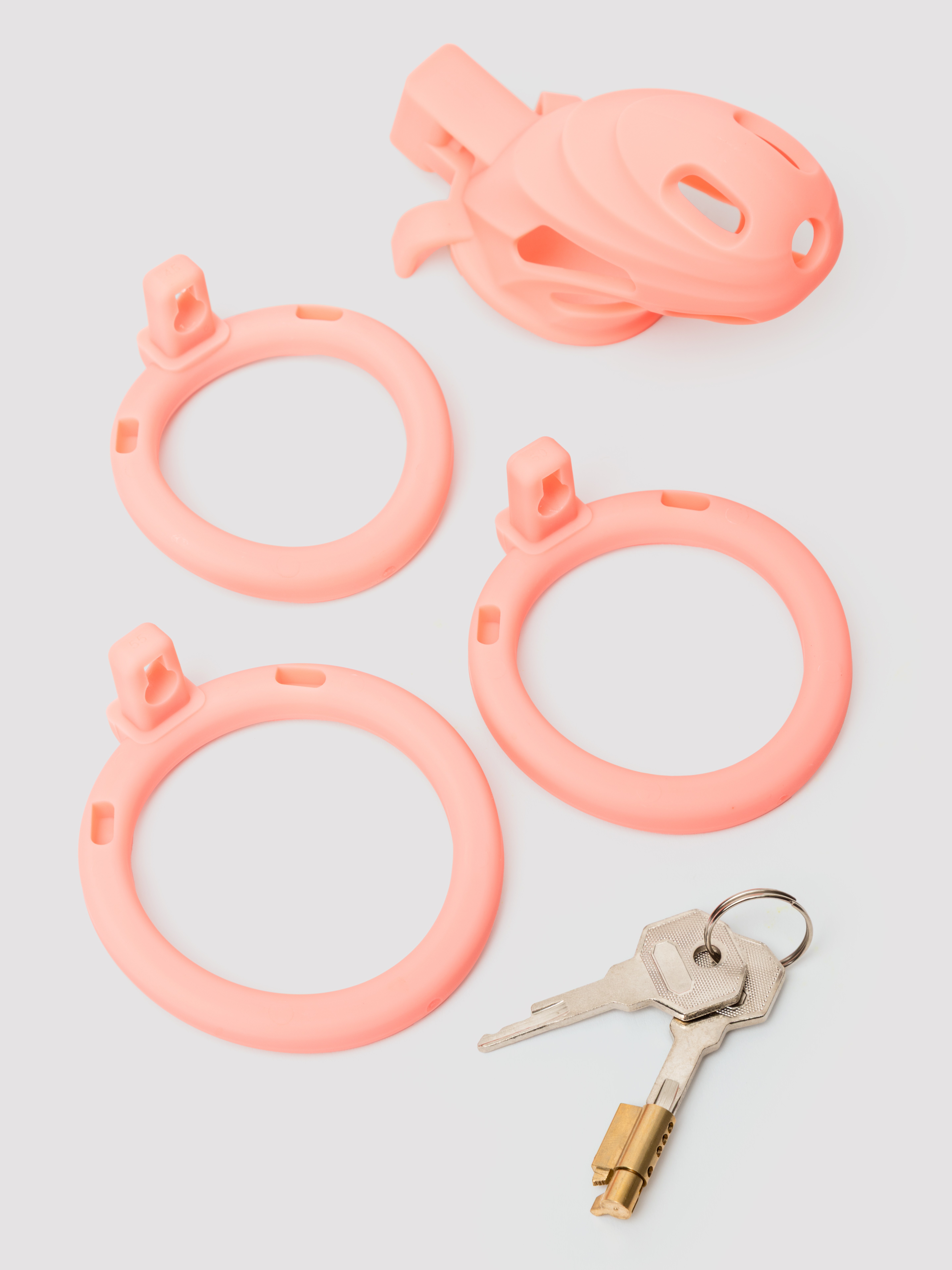 Impound Warden Cock Cage 2.6 Inch, Pink, hi-res