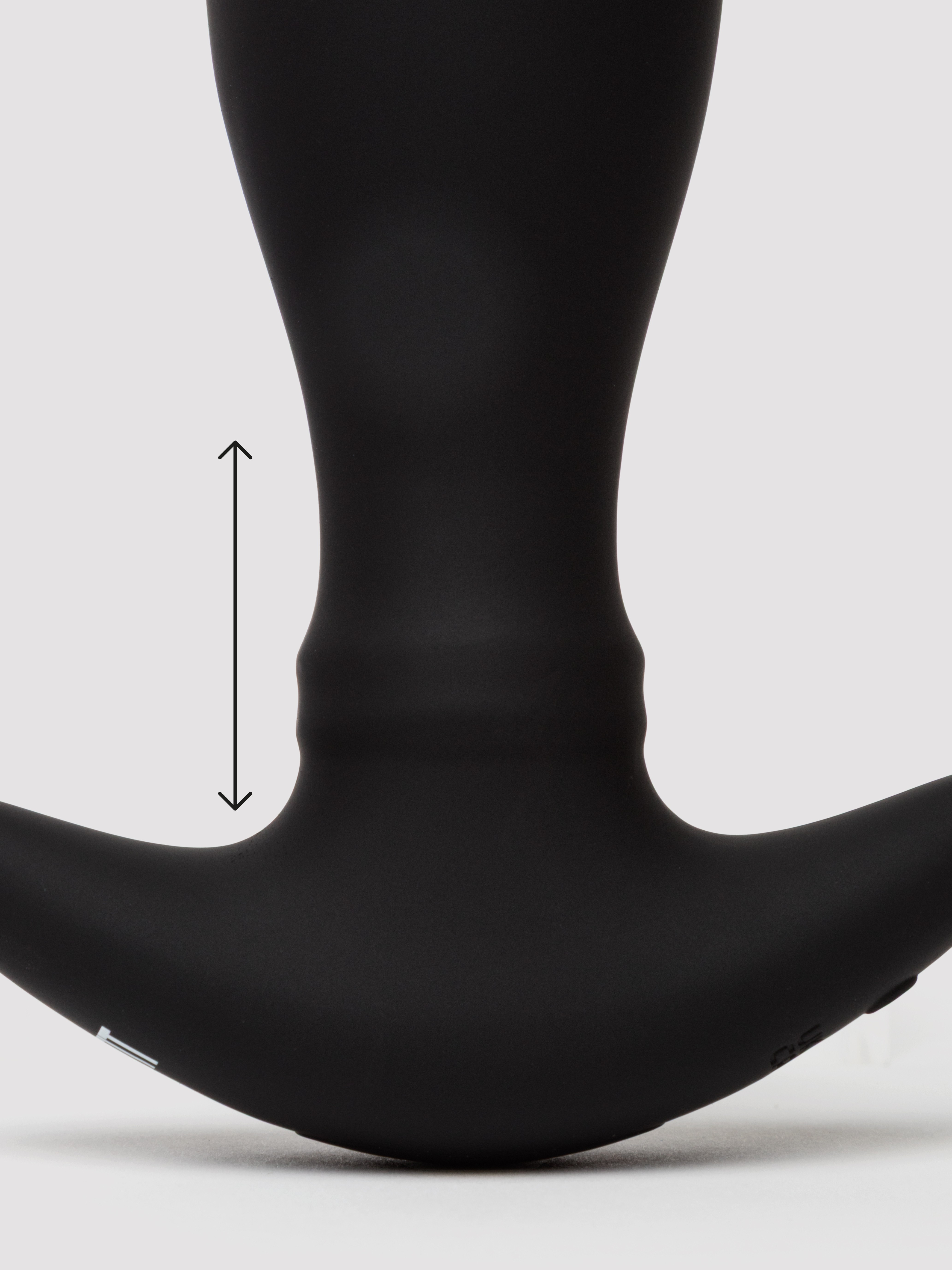 The Ass Vibrating Anal Stretcher Butt Plug, Black, hi-res
