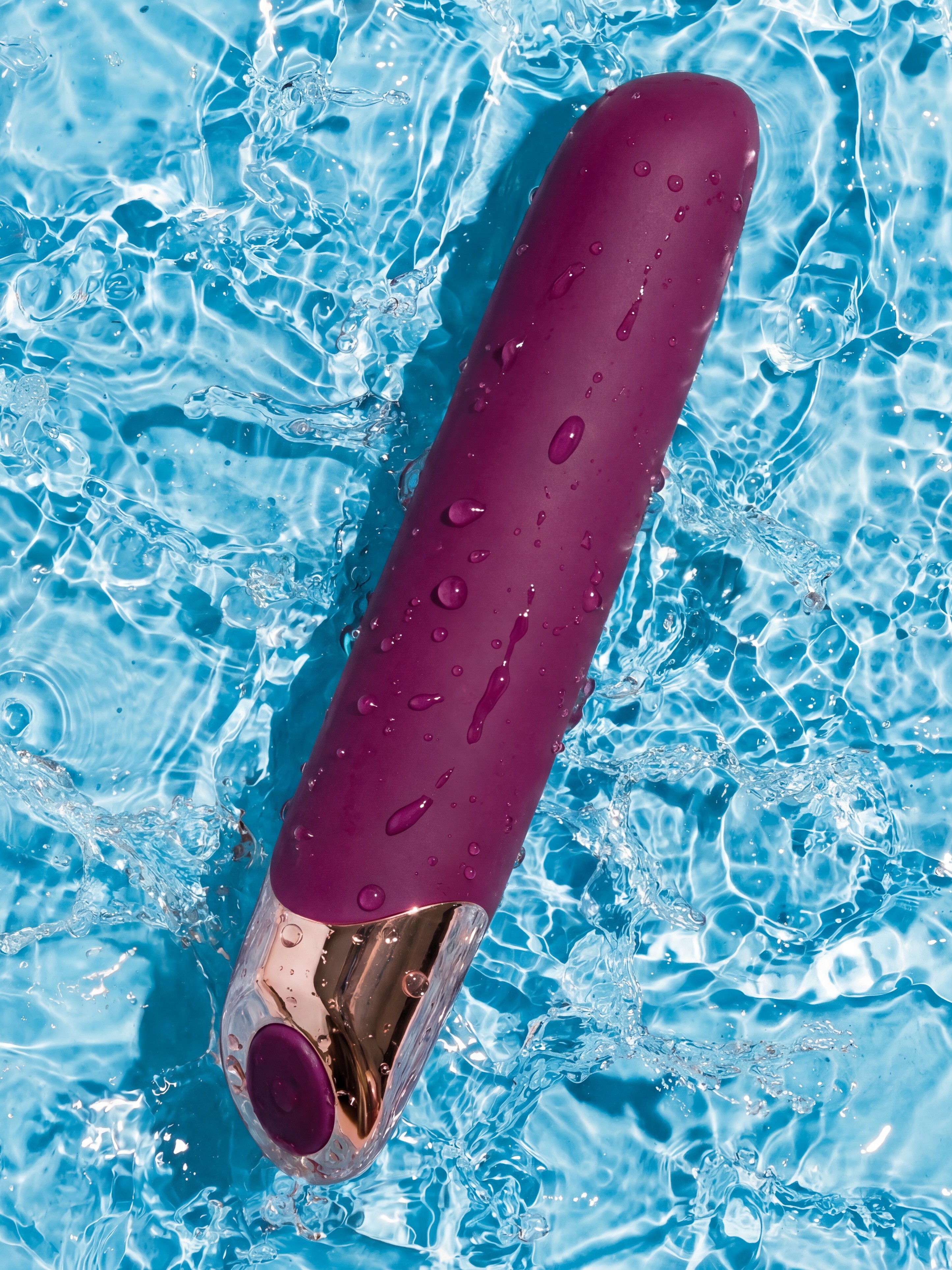 Rocks Off Miyana Extra Powerful Rechargeable Vibrator, Purple, hi-res
