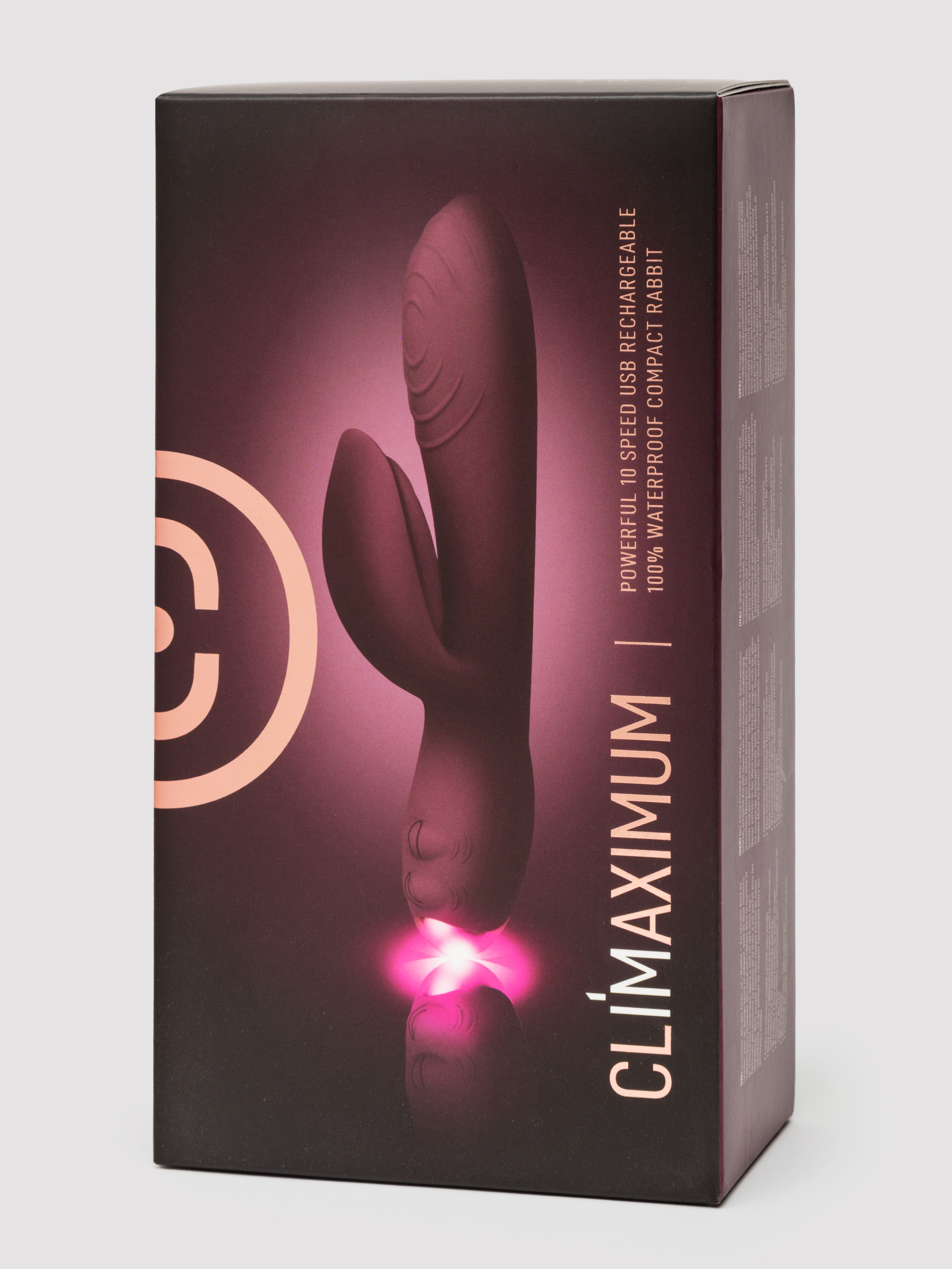 Rocks Off Spirit Extra Powerful Rechargeable Rabbit Vibrator, Purple, hi-res