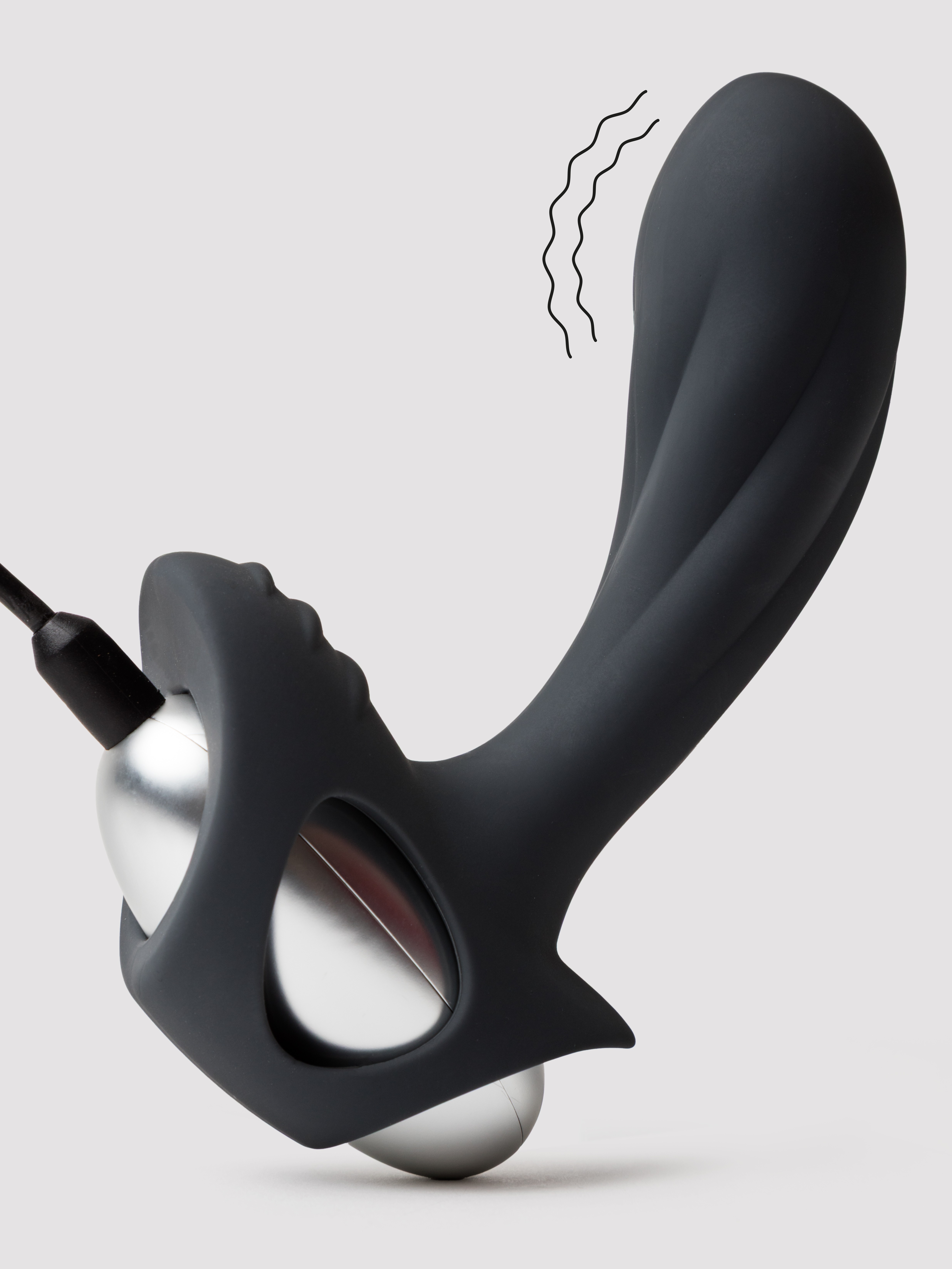 Rocks Off Toulz Prostate Massager, Black, hi-res