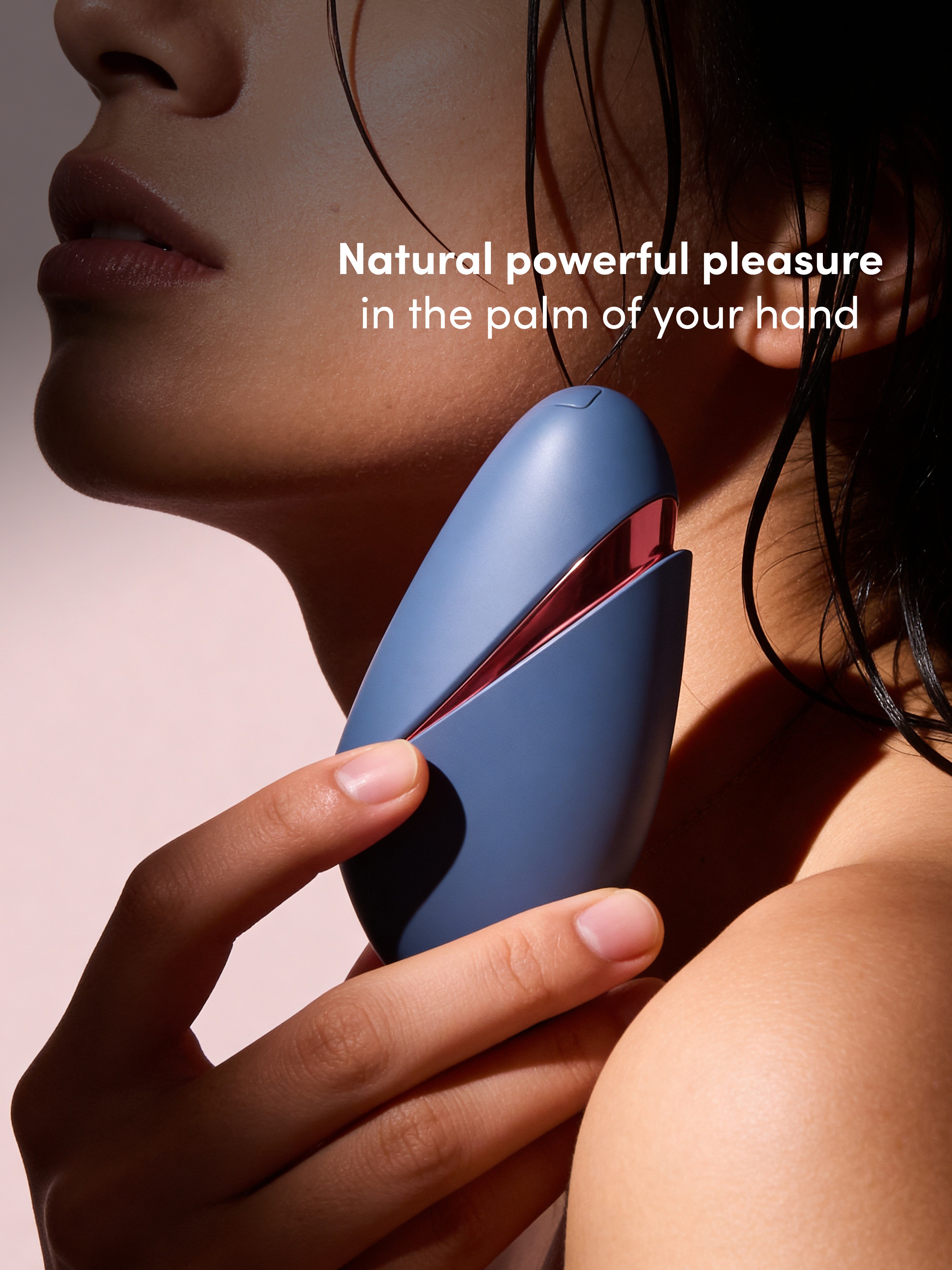 Womanizer Next Liberty Blue Red Clitoral Suction Stimulator, Blue, hi-res