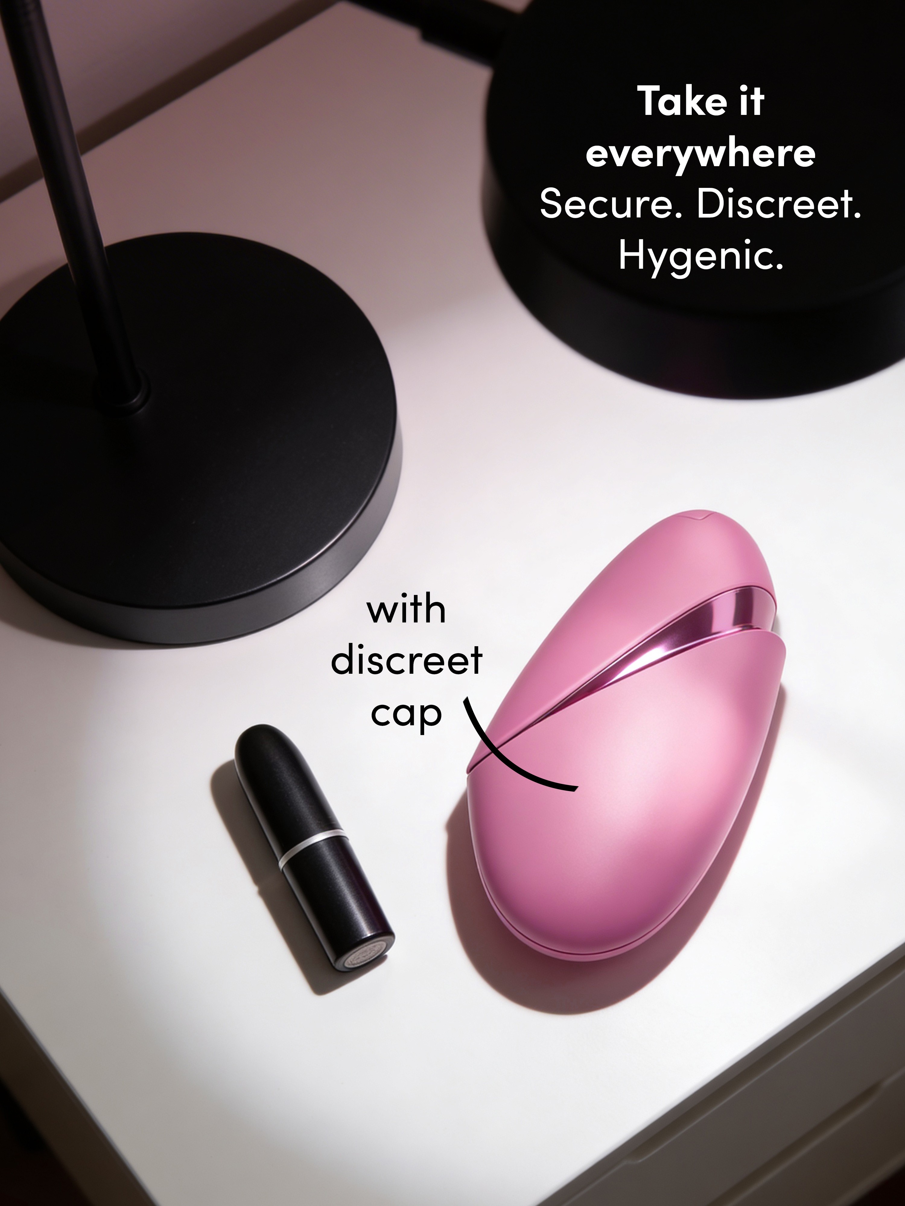 Womanizer Next Liberty Vibrant Pink Clitoral Suction Stimulator, Pink, hi-res