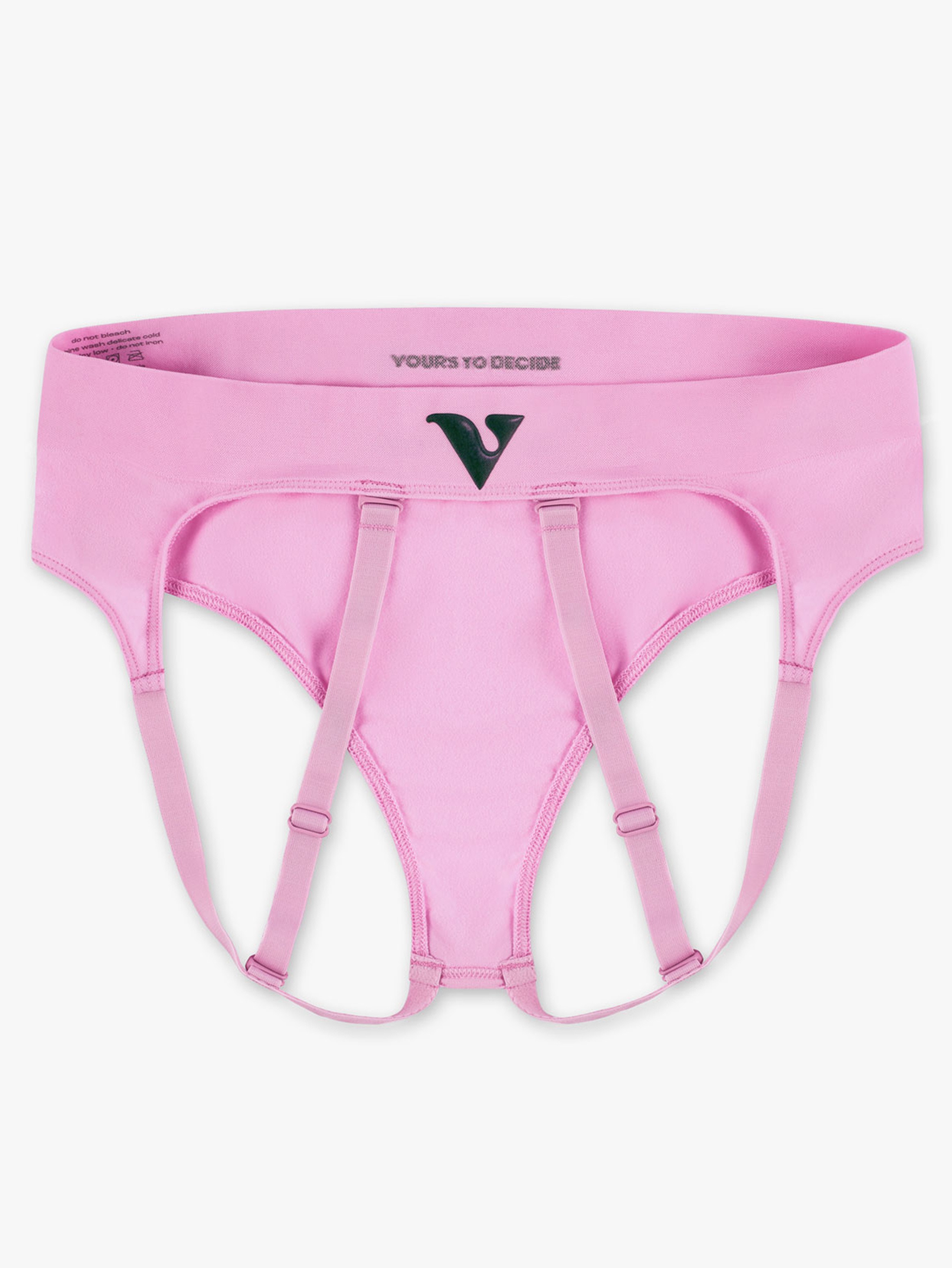 Virtue Vstrap Brief Compact Jockstrap, Pink, hi-res