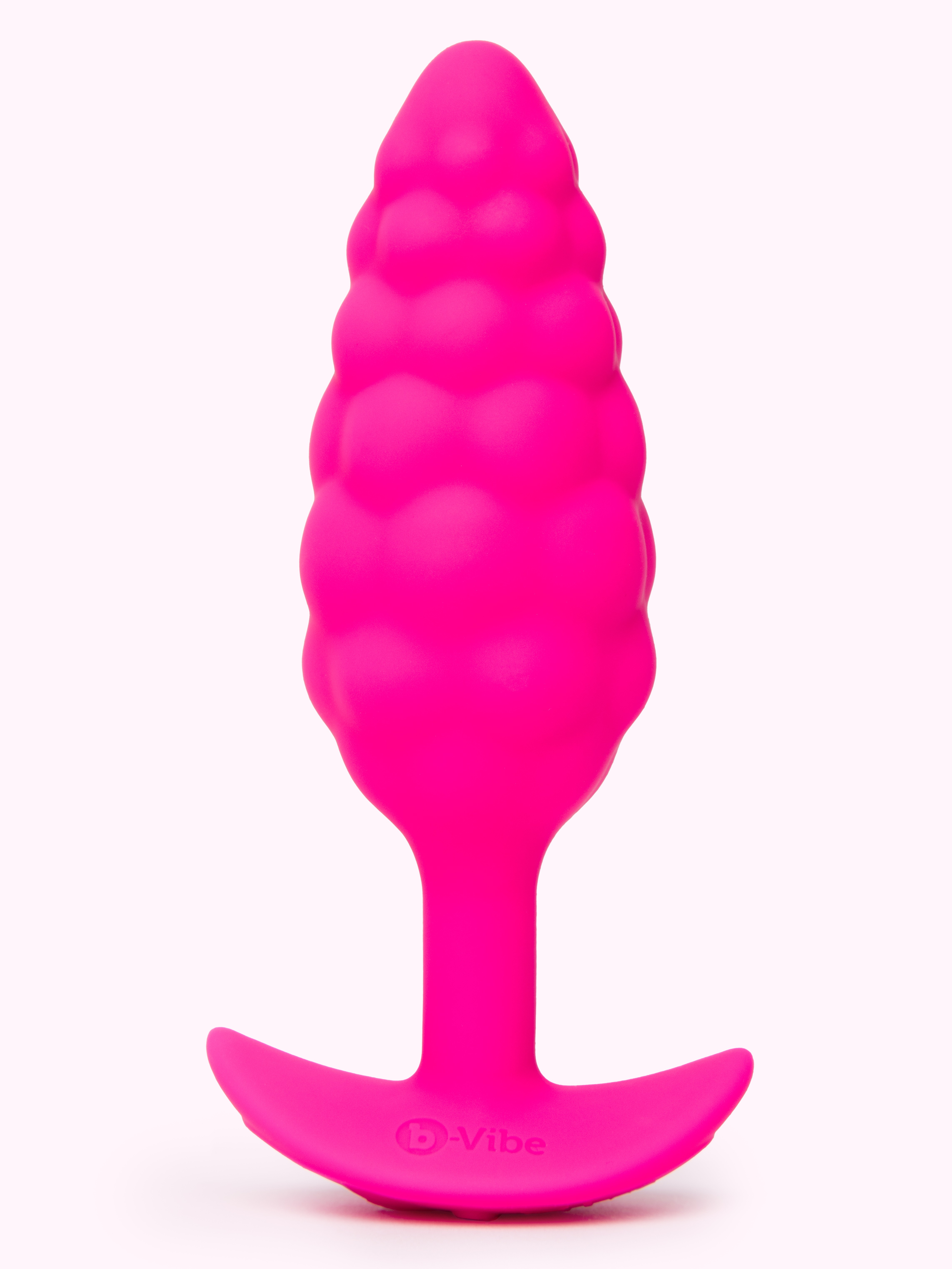 b-Vibe Bump Berry Vibrating Butt Plug, Pink, hi-res