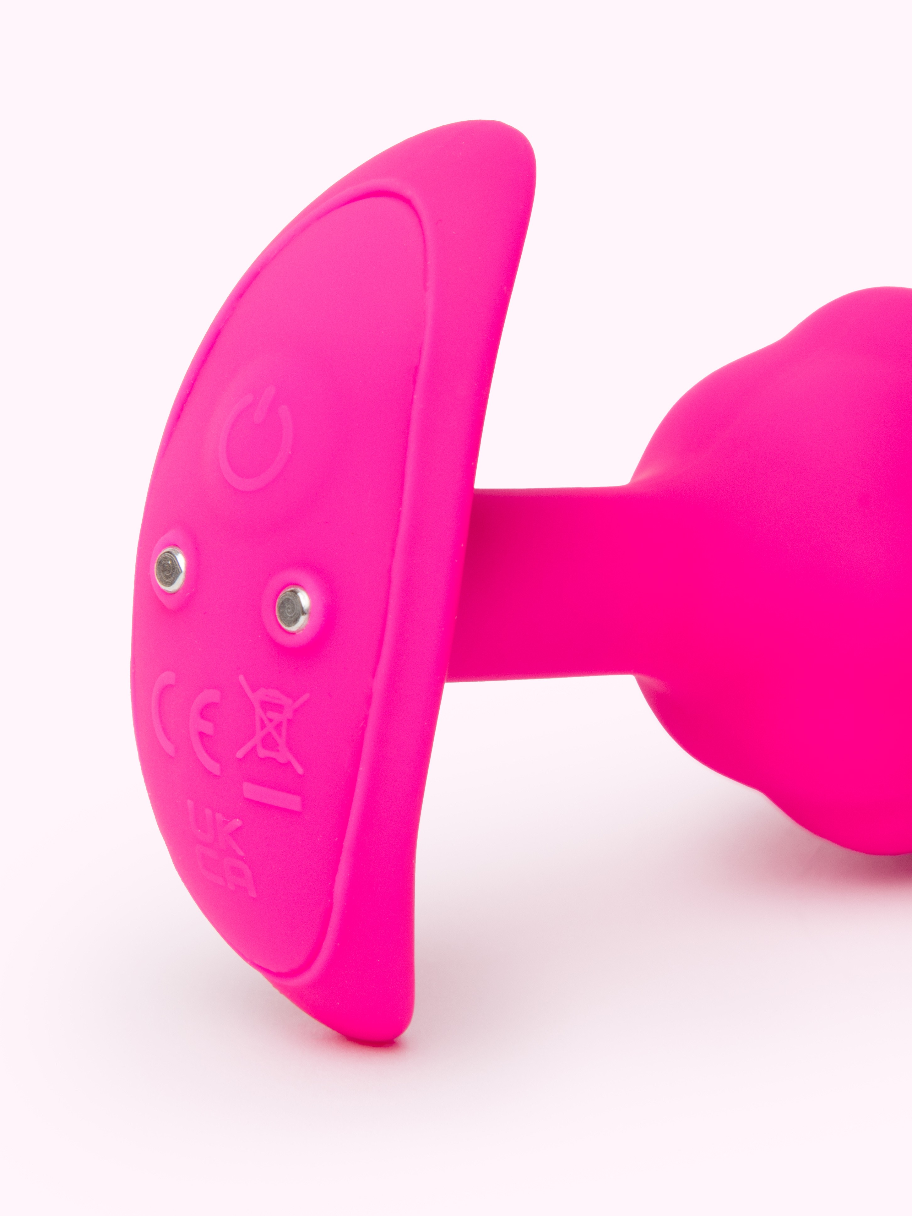 B-Vibe Bump Berry Vibrating Butt Plug, Pink, hi-res