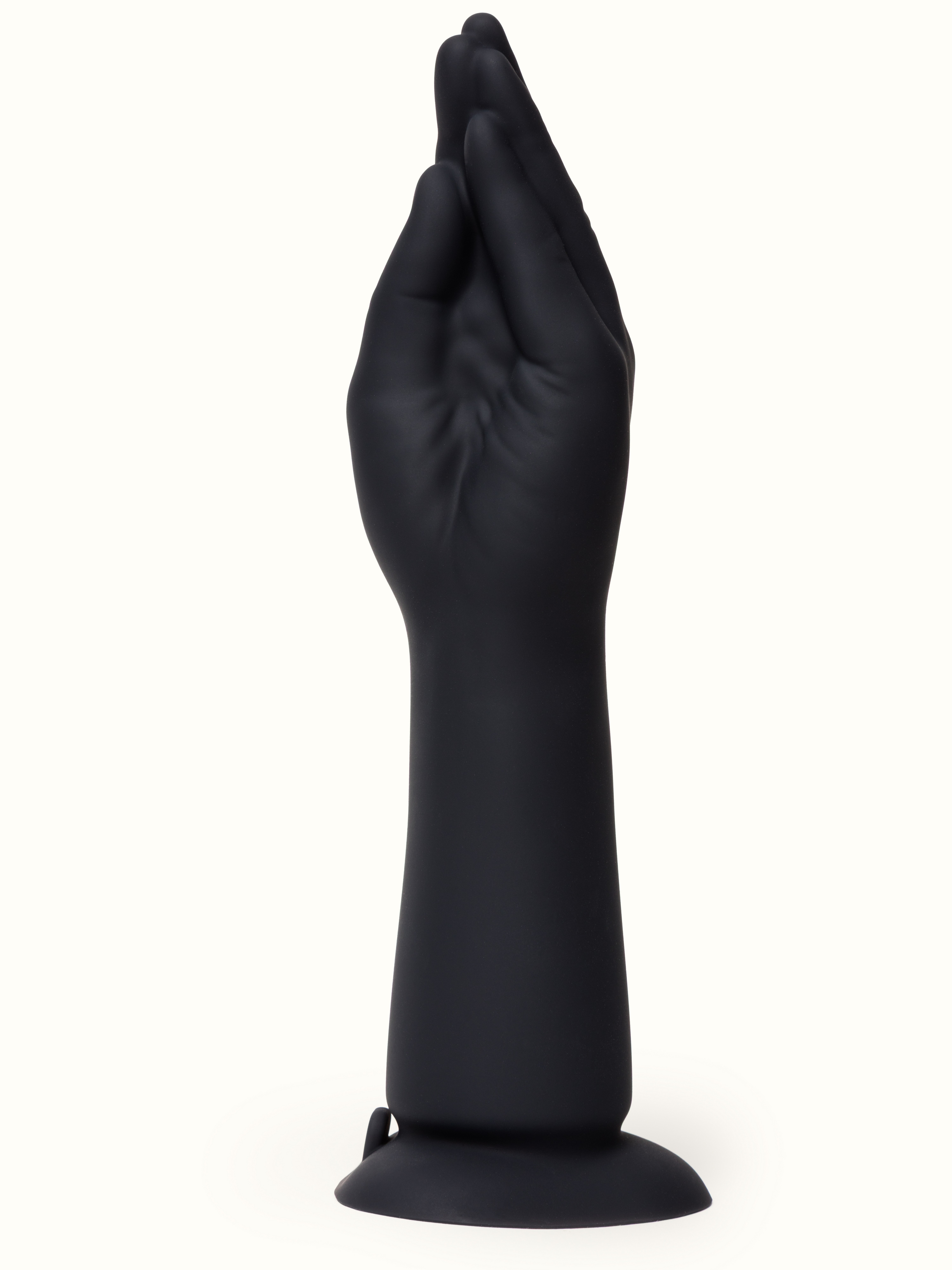 b-Vibe Vibrating Silicone Fisting Dildo 10.5 Inch, Black, hi-res