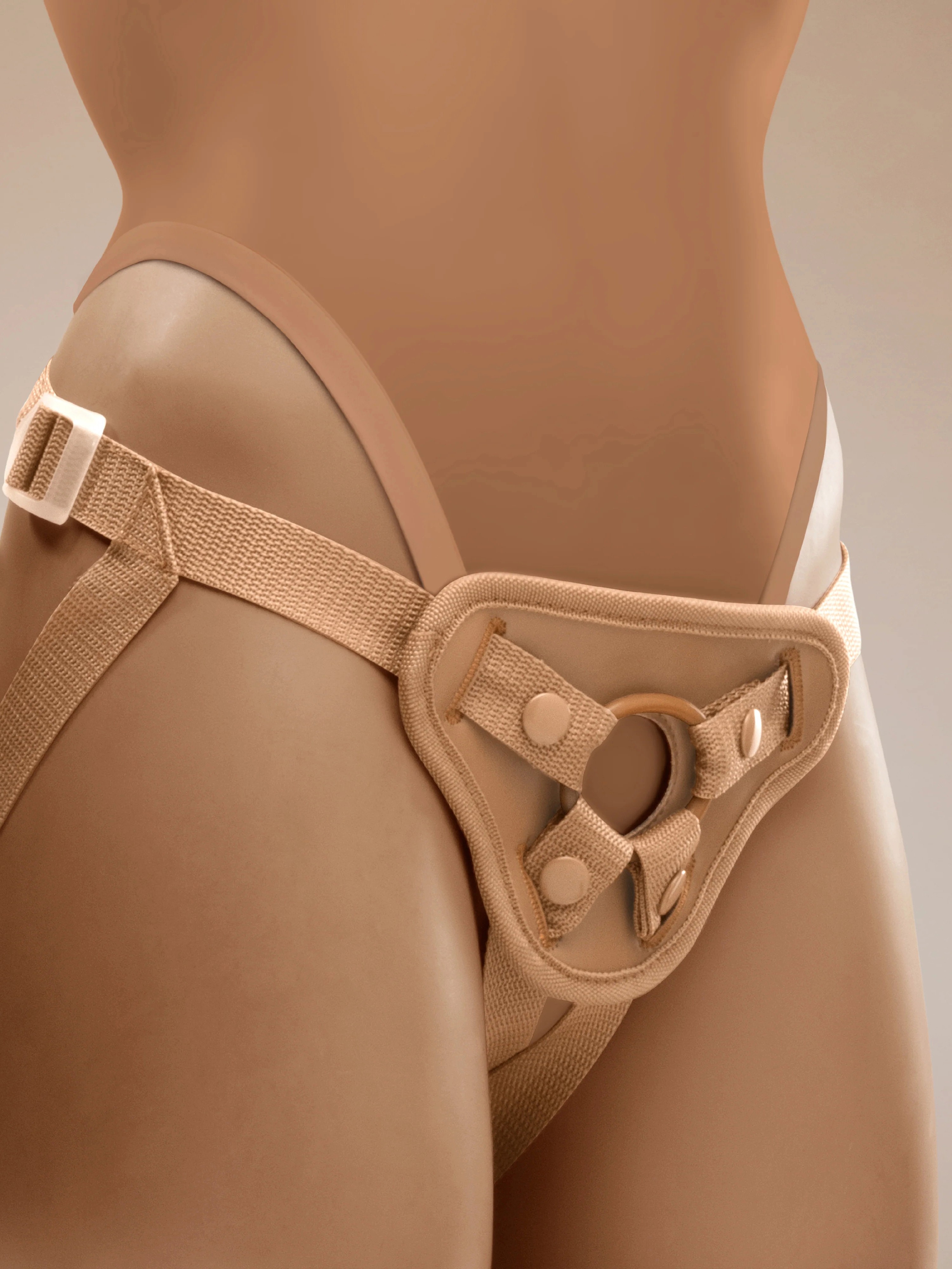 Together Nudefit Flesh Tan Strap-on Adjustable Harness, Flesh Tan, hi-res