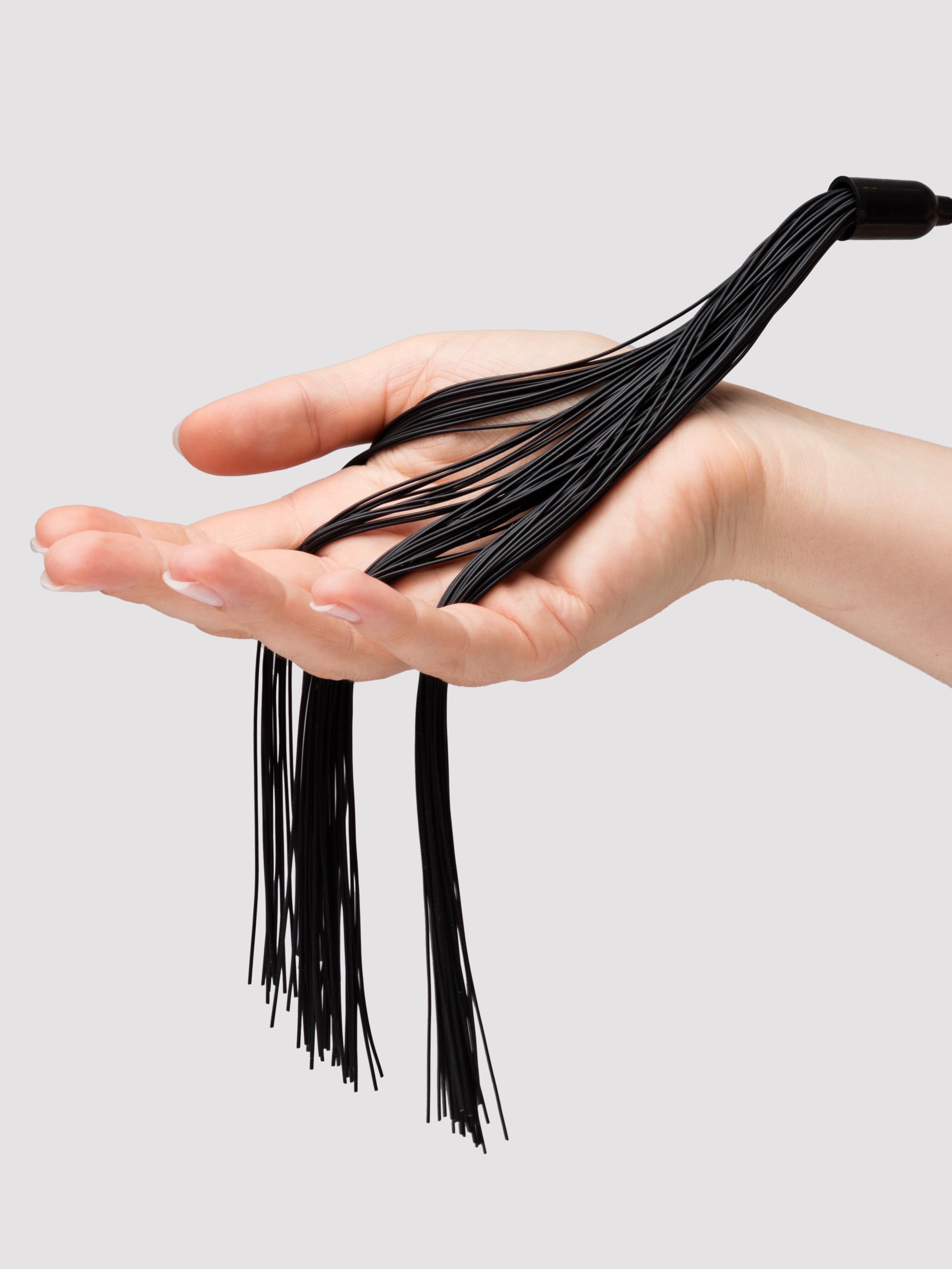 Sportsheets Shadow Feather Tickler and Whip, Black, hi-res