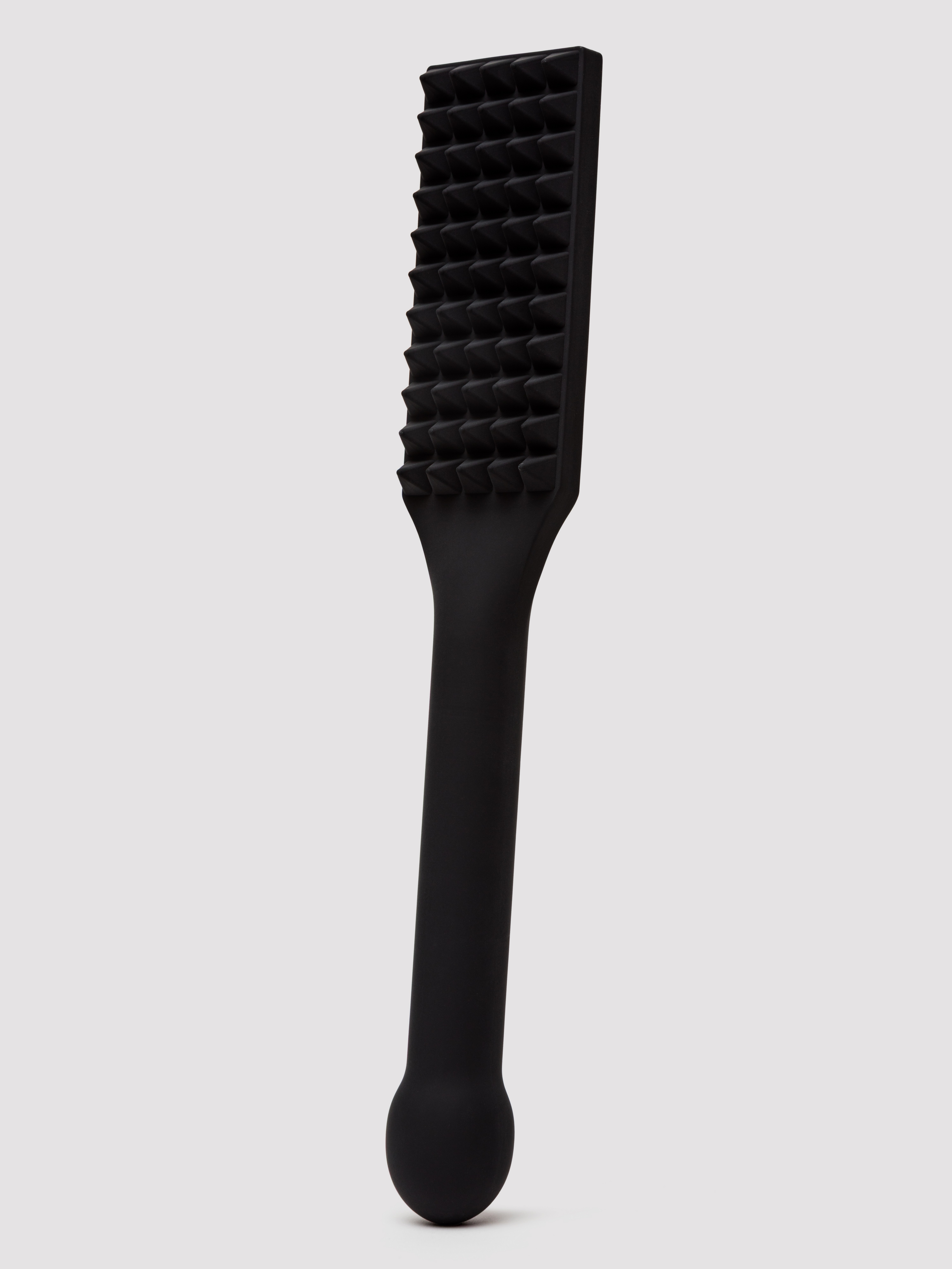 Sportsheets Edge Spiked Silicone Paddle, Black, hi-res
