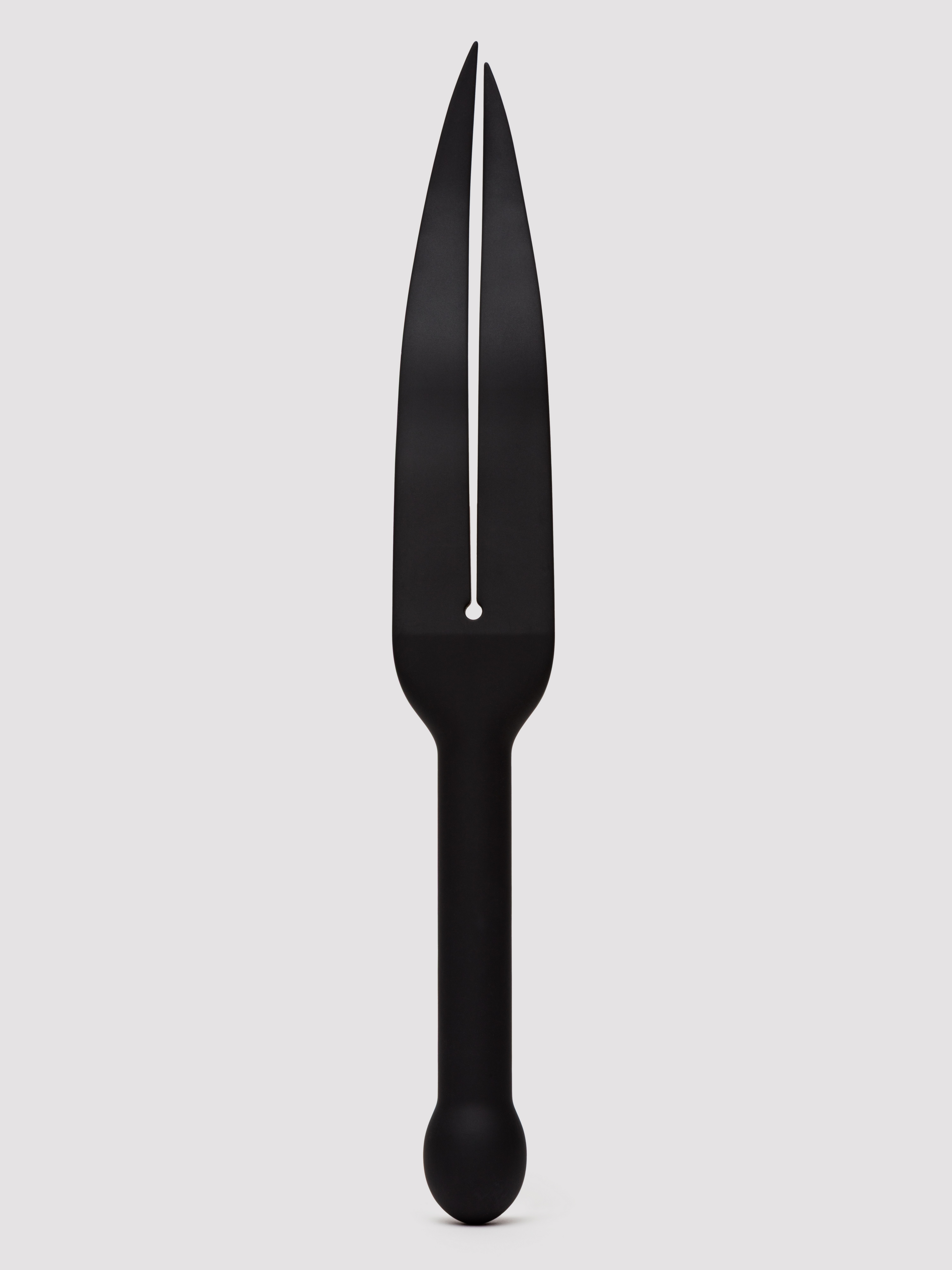 Sportsheets Edge Silicone Tawse, Black, hi-res
