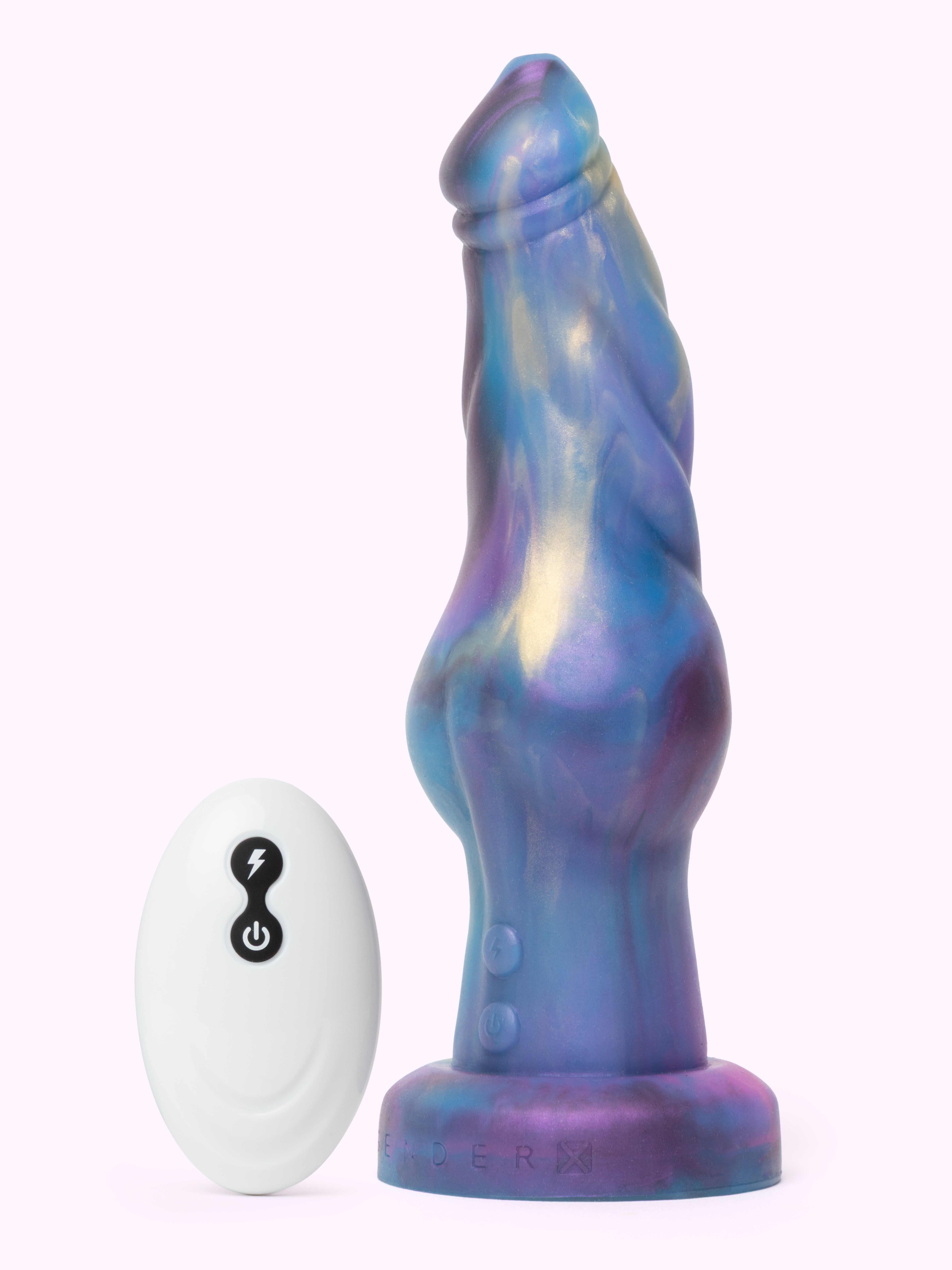 Gender X Imaginary Friend Remote Controlled Fantasy Dildo 6.5 Inch, Purple, hi-res