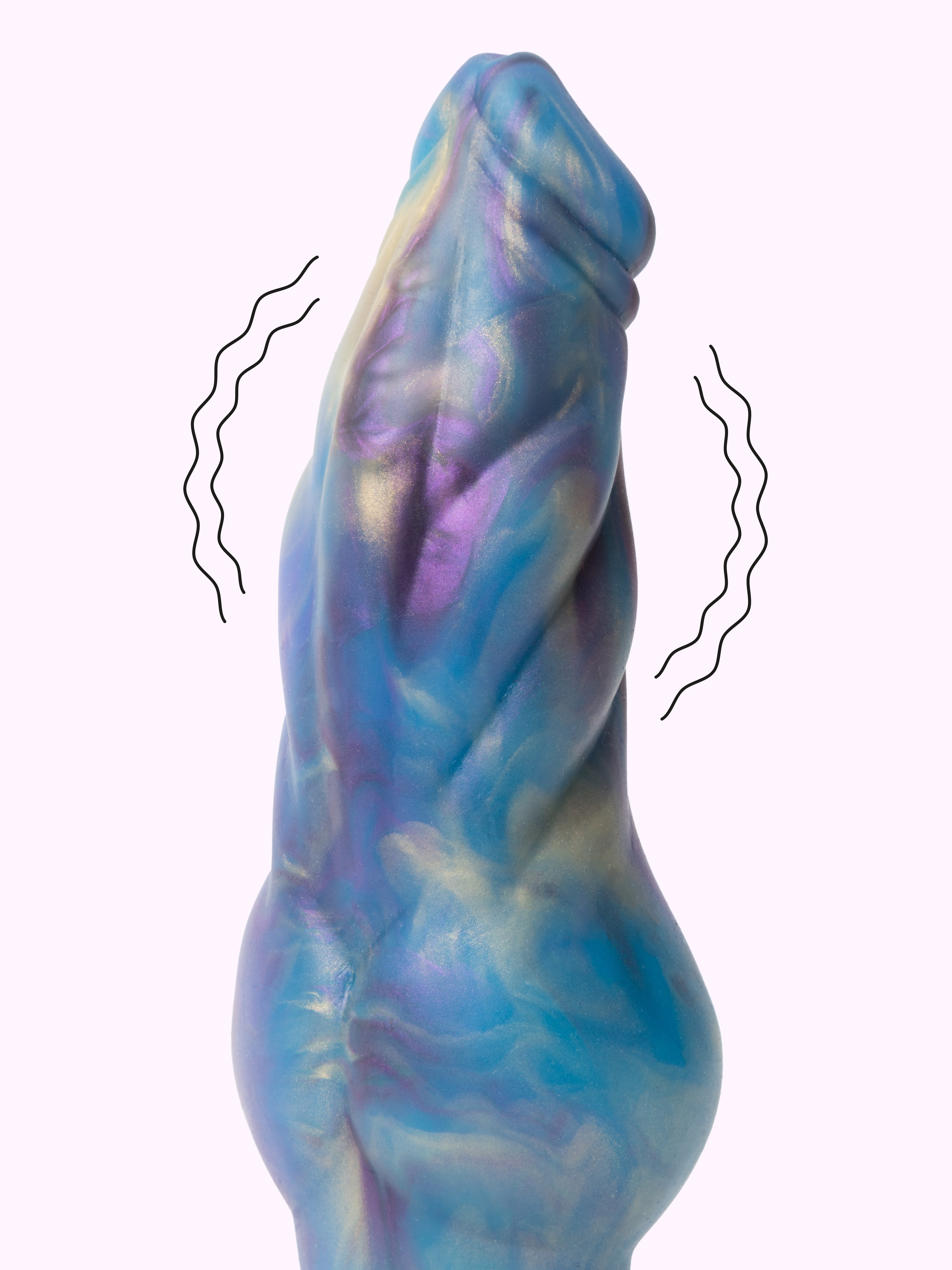 Gender X Imaginary Friend Remote Controlled Fantasy Dildo 6.5 Inch, Purple, hi-res